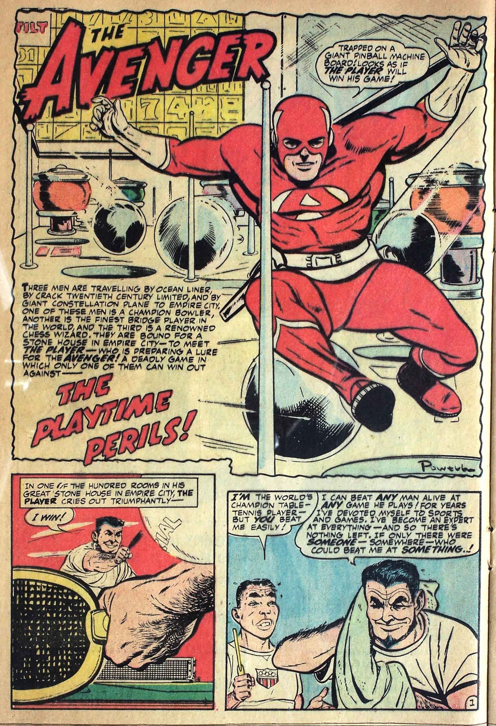 Read online The Avenger comic -  Issue #4 - 9