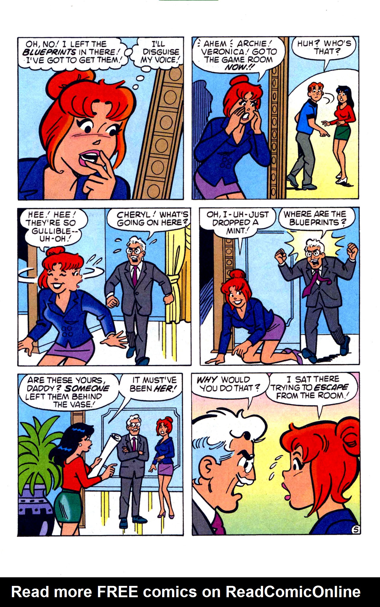 Read online Cheryl Blossom (1996) comic -  Issue #3 - 7