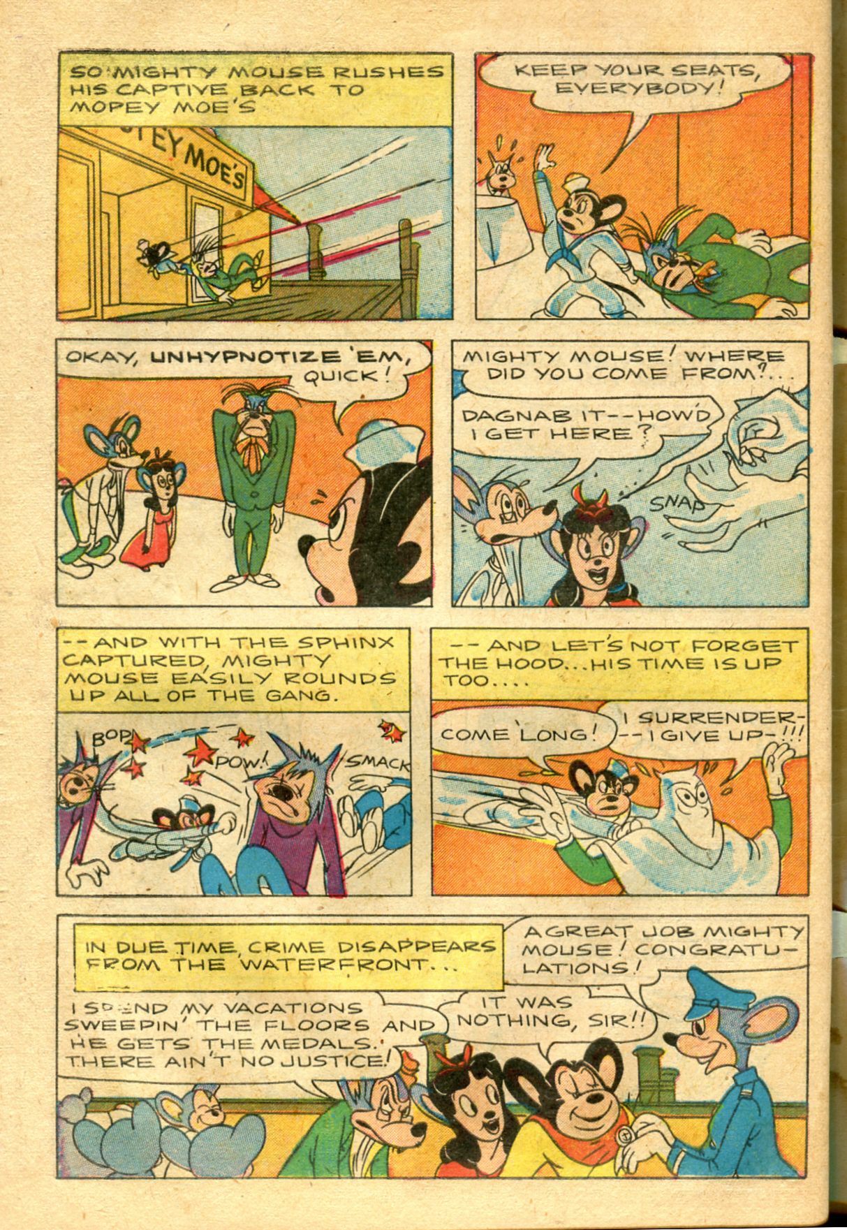 Read online Paul Terry's Mighty Mouse Comics comic -  Issue #43 - 98