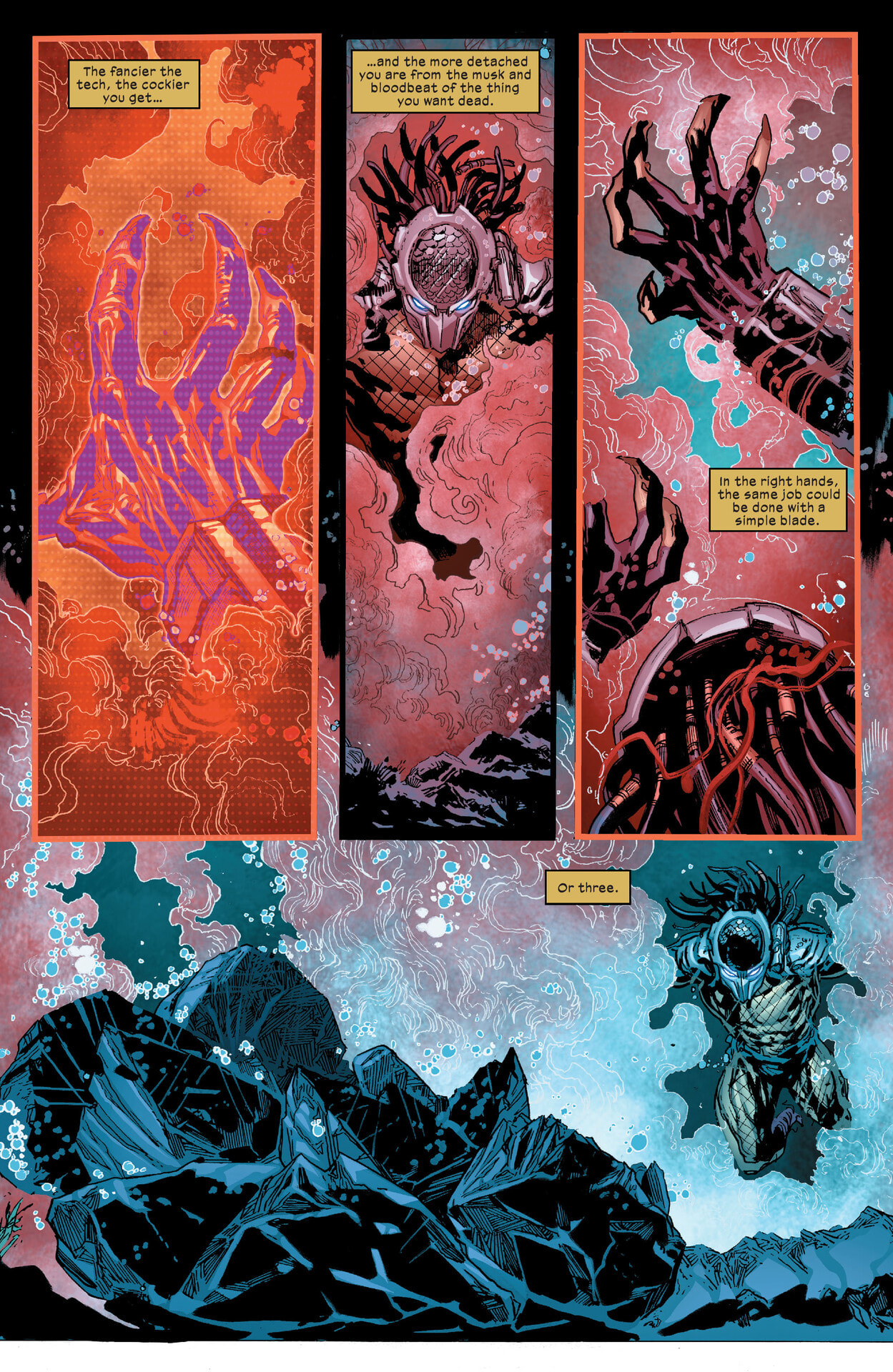 Read online Predator vs. Wolverine comic -  Issue #3 - 4