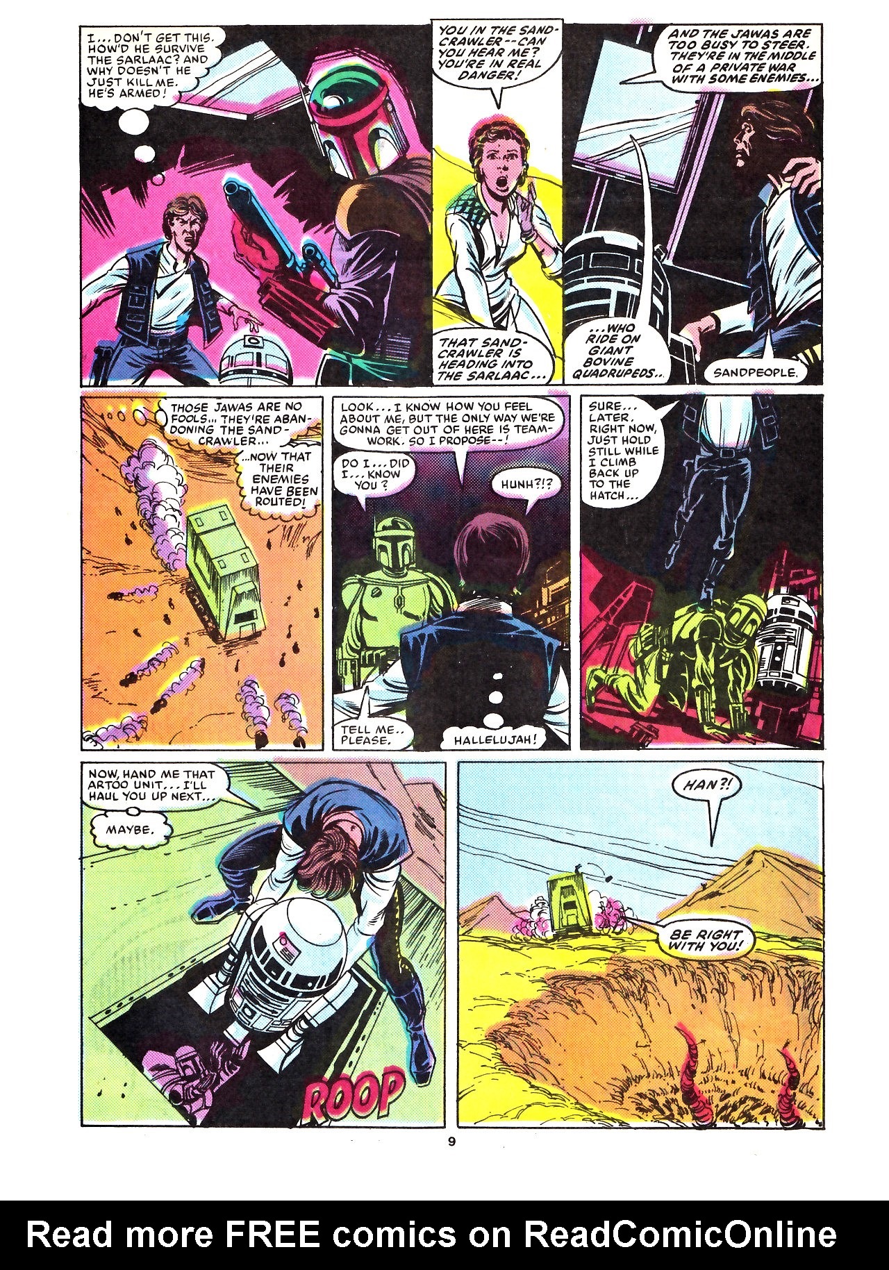 Read online Return of the Jedi comic -  Issue #46 - 9