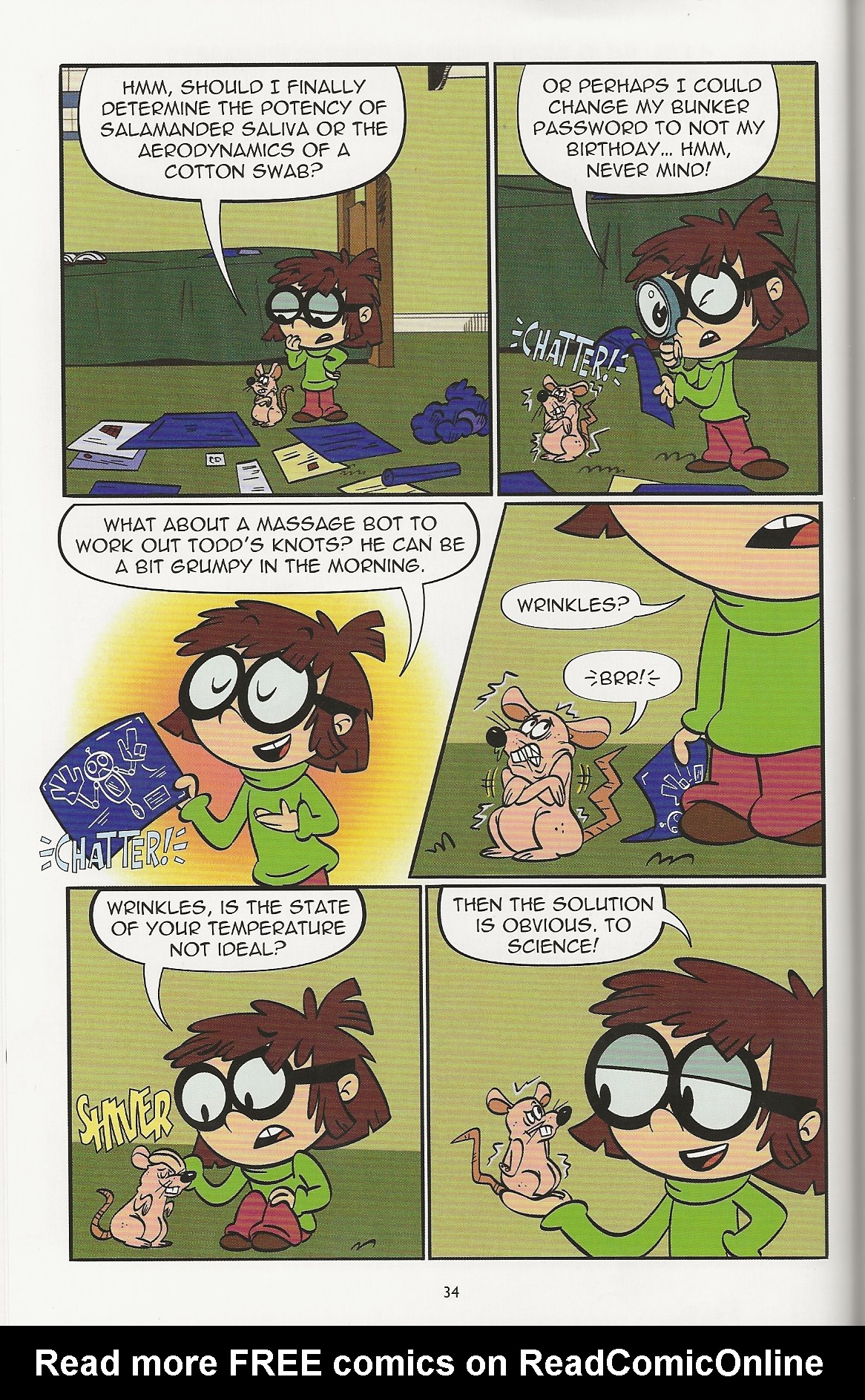 Read online The Loud House comic -  Issue #18 - 34