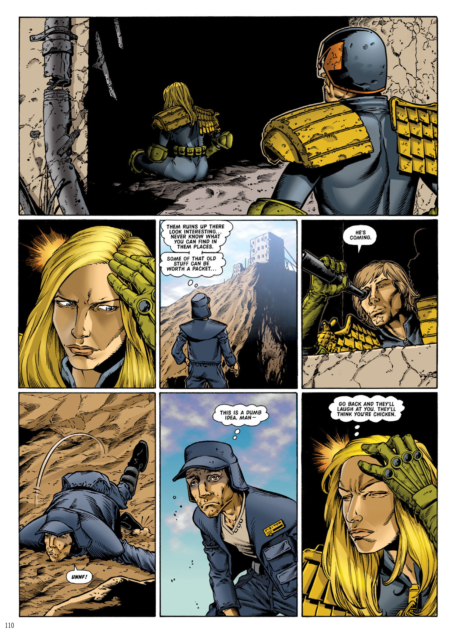 Read online Judge Dredd: The Complete Case Files comic -  Issue # TPB 30 - 112