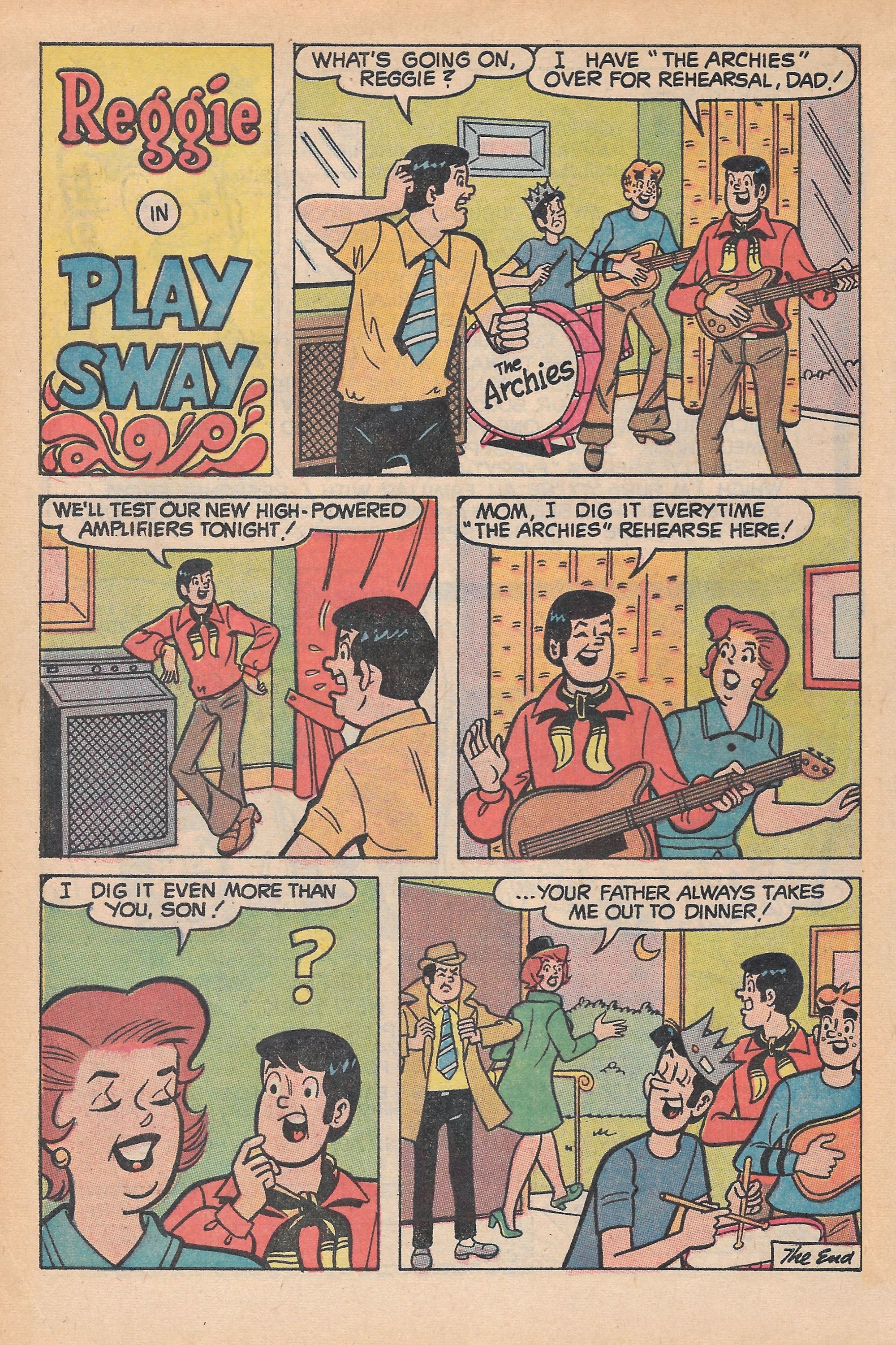 Read online Reggie's Wise Guy Jokes comic -  Issue #11 - 32