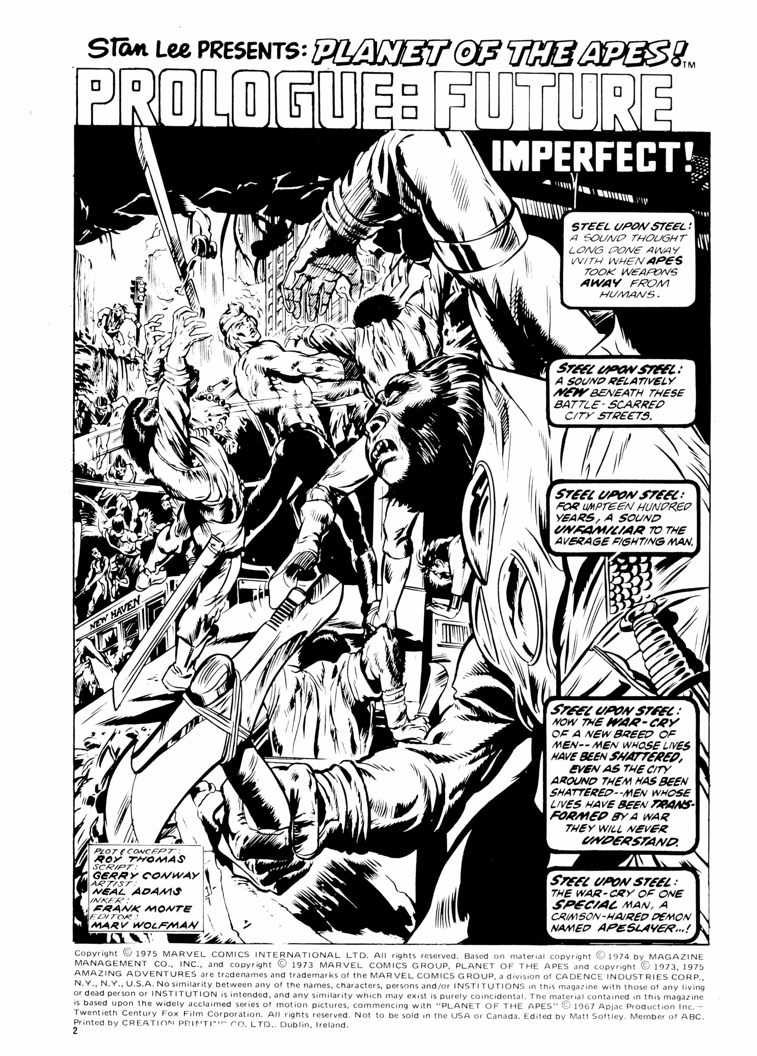 Read online Planet of the Apes (1974) comic -  Issue #23 - 2