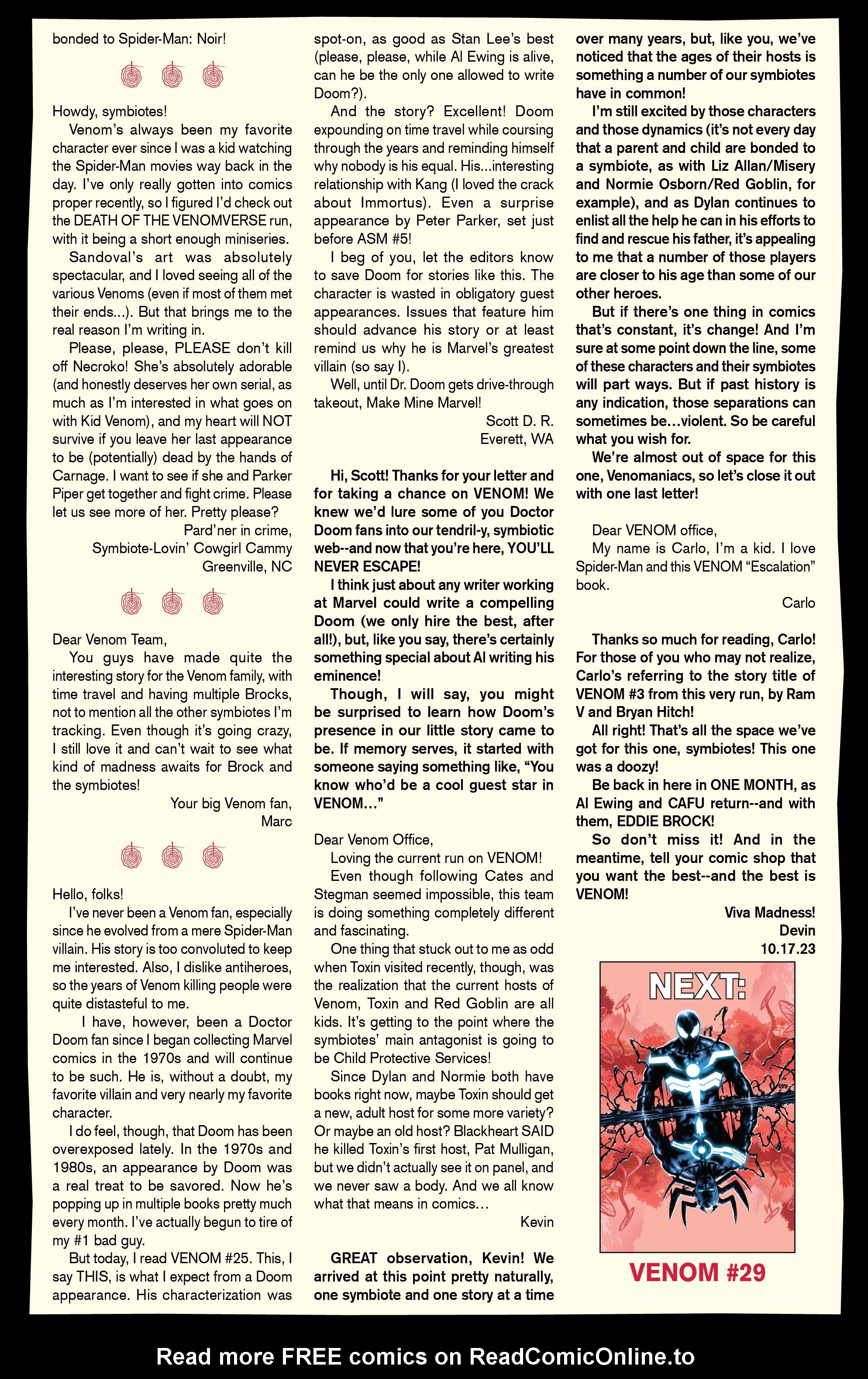Read online Venom (2021) comic -  Issue #28 - 25