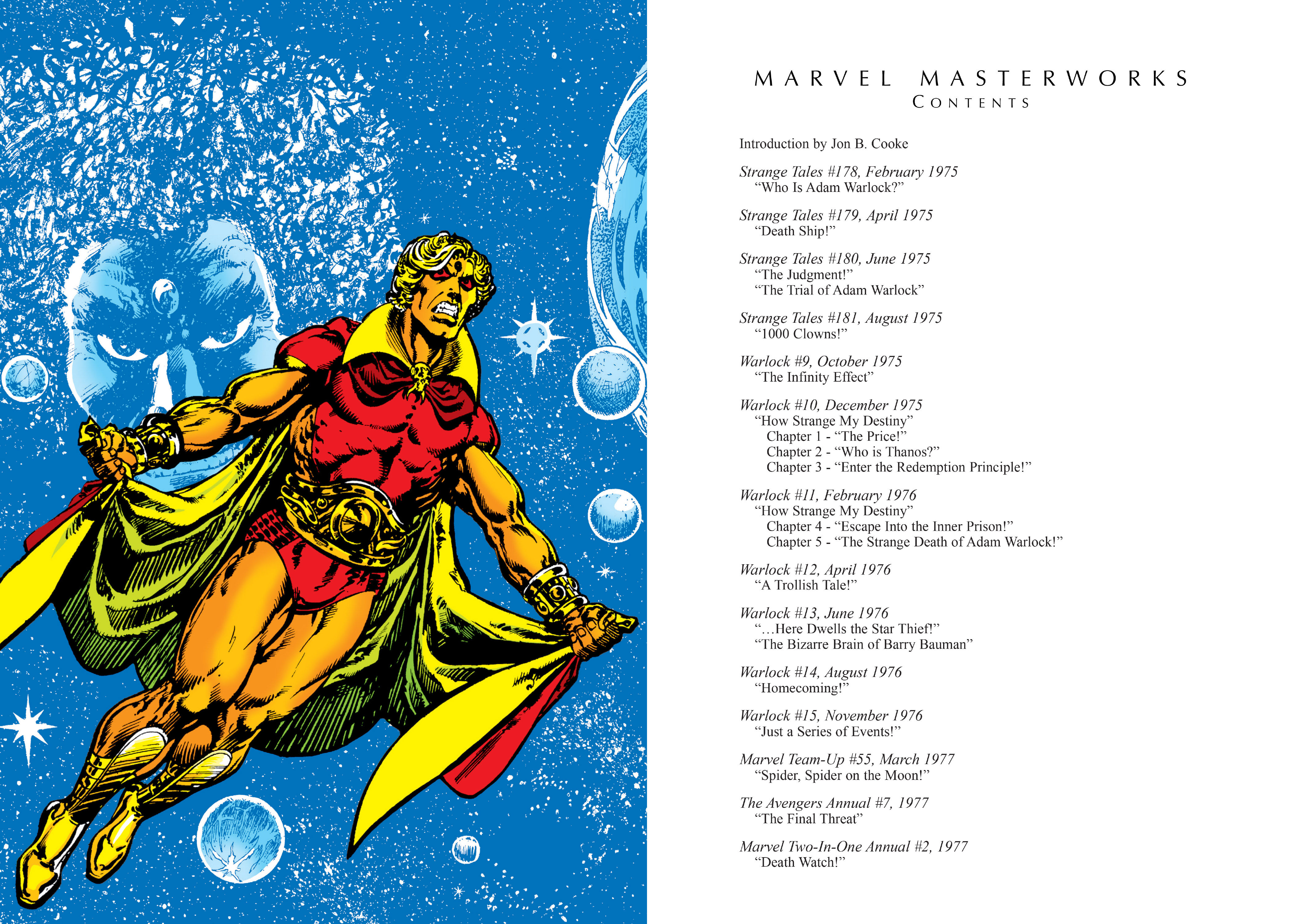 Read online Marvel Masterworks: Warlock comic -  Issue # TPB 2 (Part 1) - 4