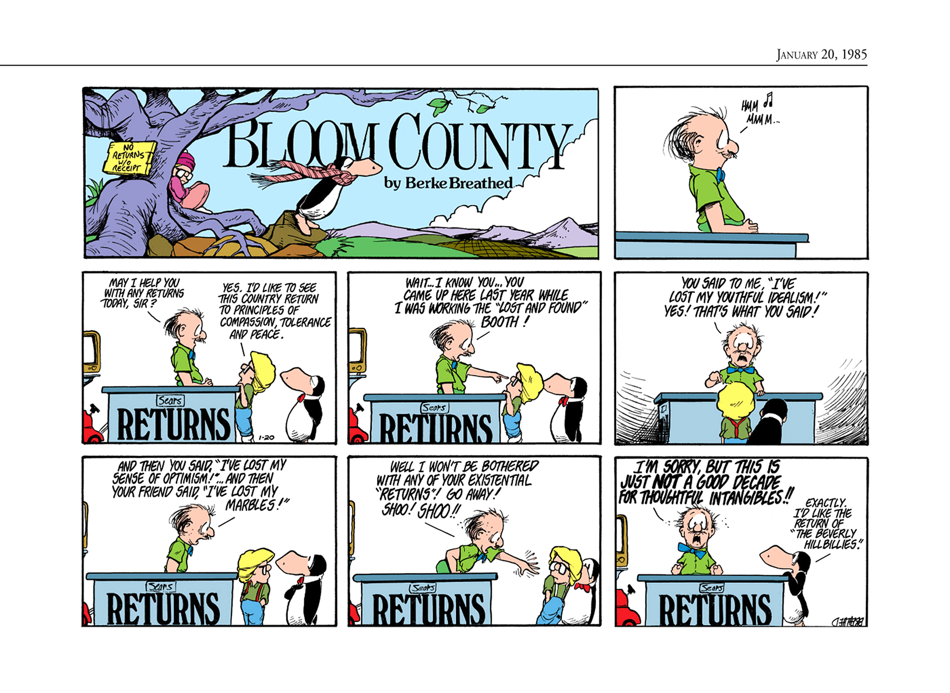 Read online The Bloom County Digital Library comic -  Issue # TPB 5 (Part 1) - 28