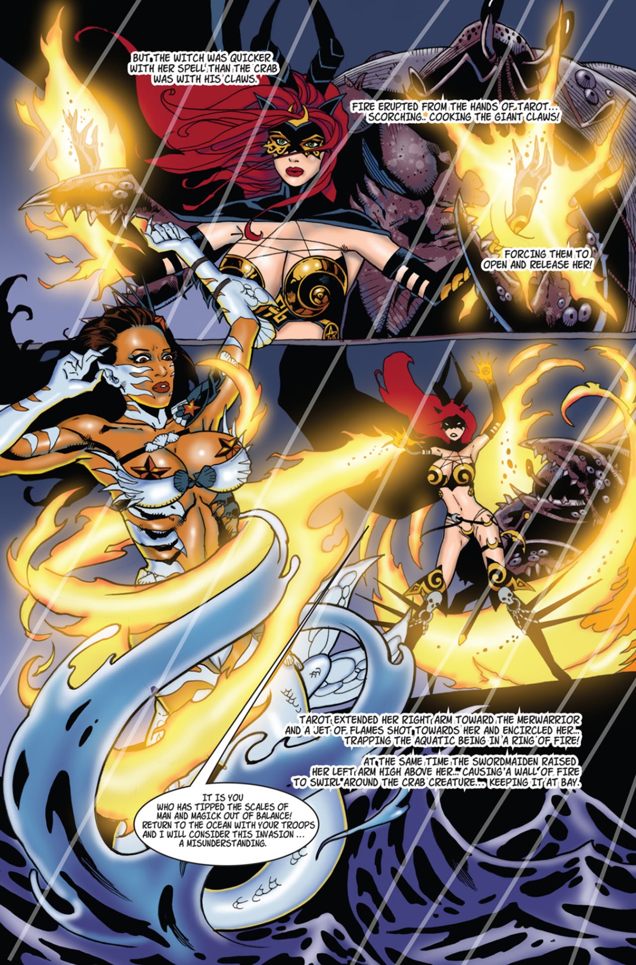 Read online Tarot: Witch of the Black Rose comic -  Issue #132 - 15