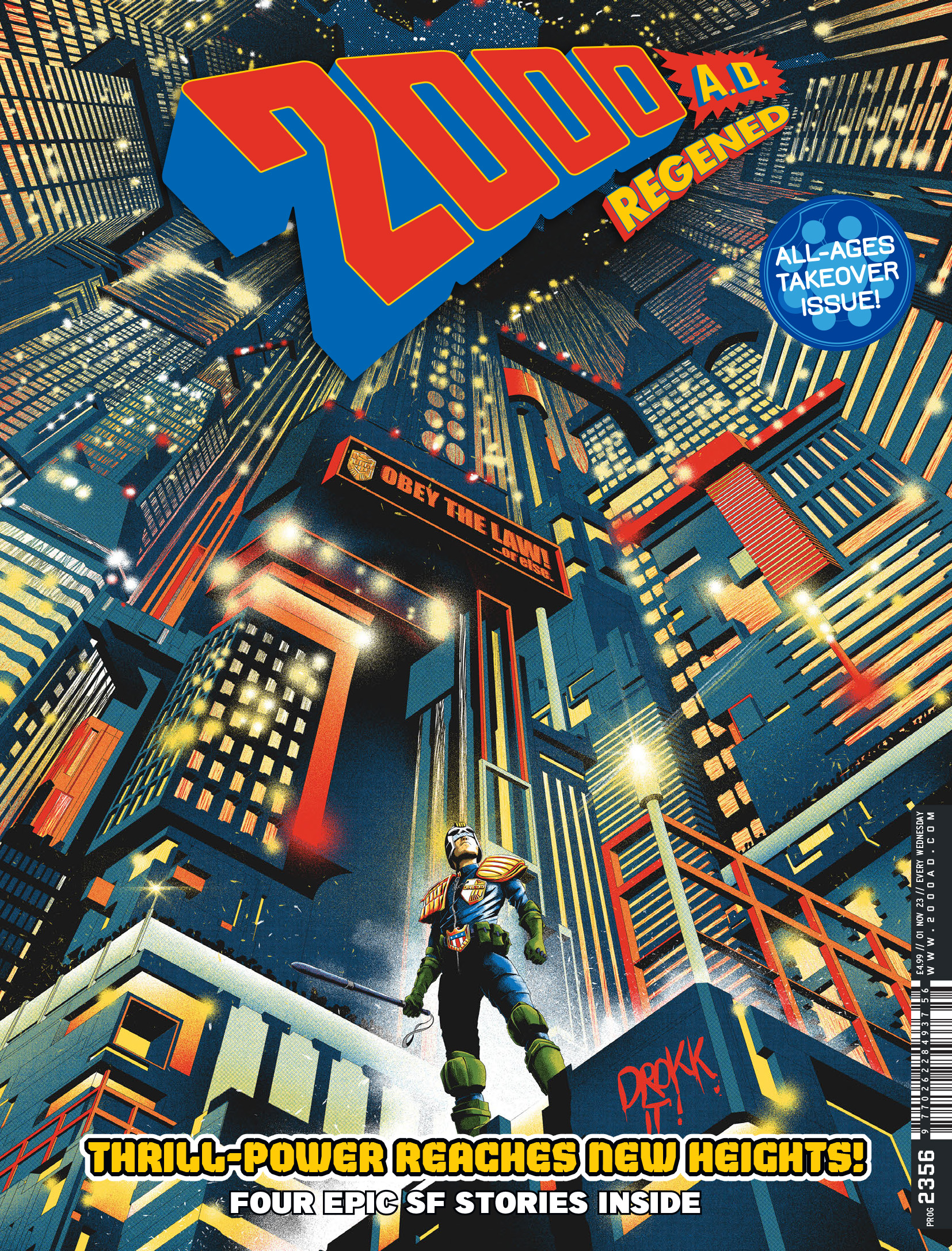 Read online 2000 AD comic -  Issue #2356 - 1