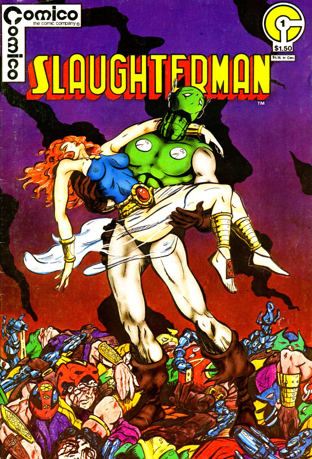 Read online Slaughterman comic -  Issue #1 - 1