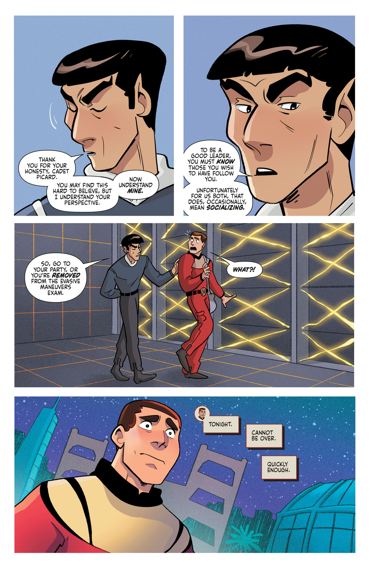 Read online Star Trek: Picard's Academy comic -  Issue #2 - 13
