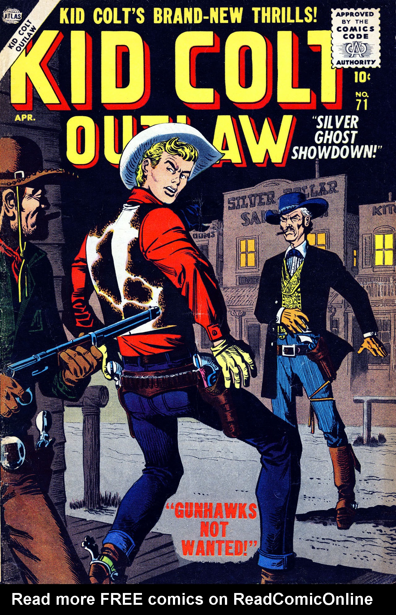Read online Kid Colt Outlaw comic -  Issue #71 - 1