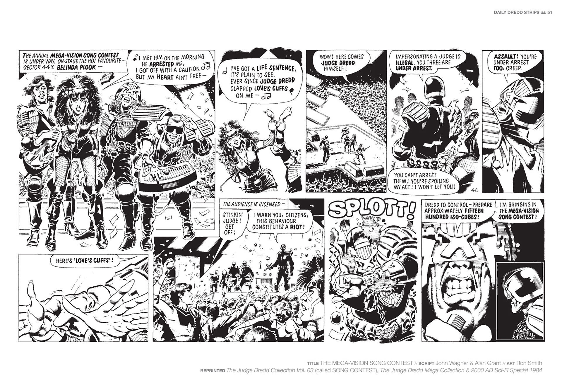 Read online Judge Dredd: The Daily Dredds comic -  Issue # TPB 1 - 54
