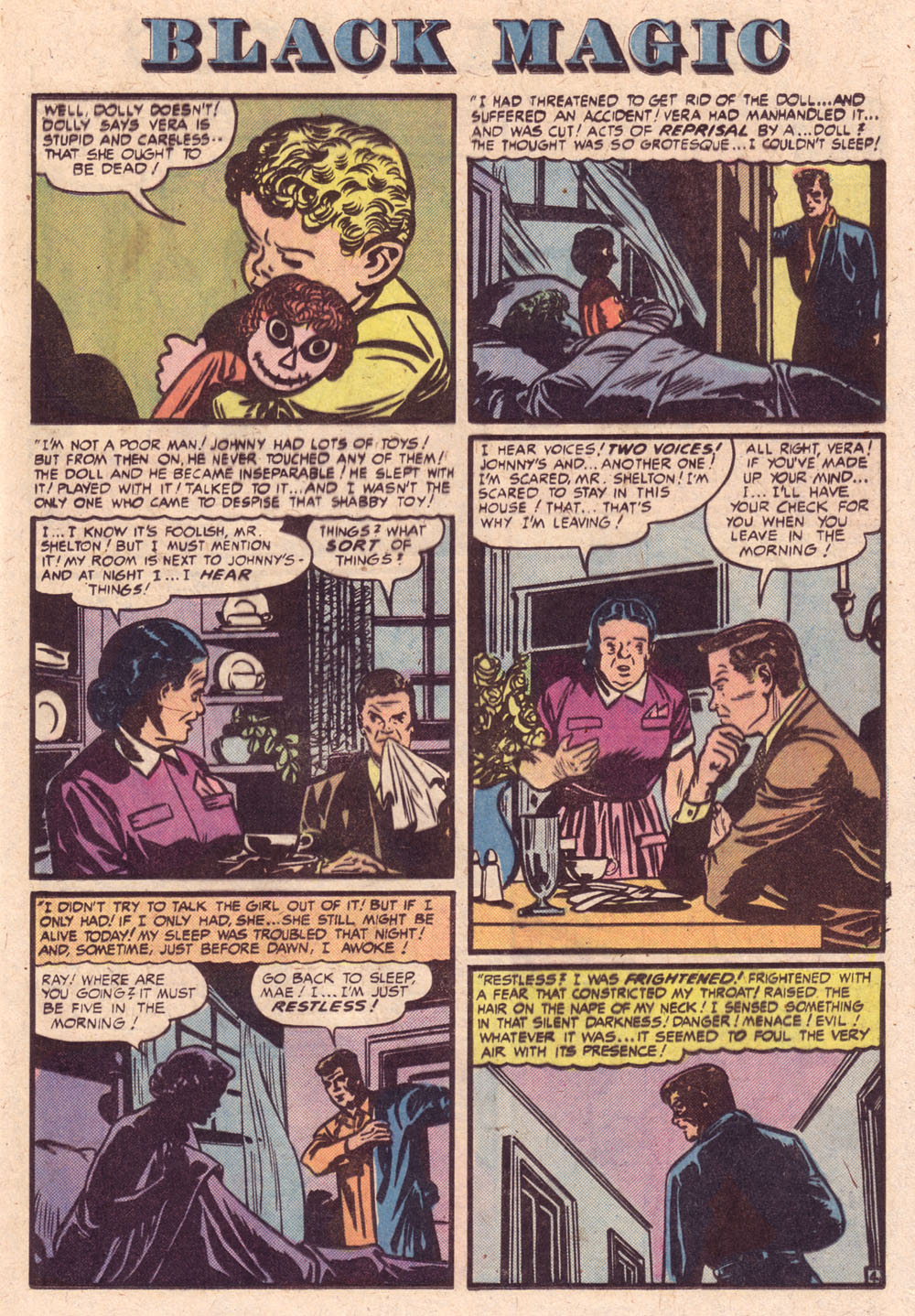 Read online Black Magic (1950) comic -  Issue #1 - 16