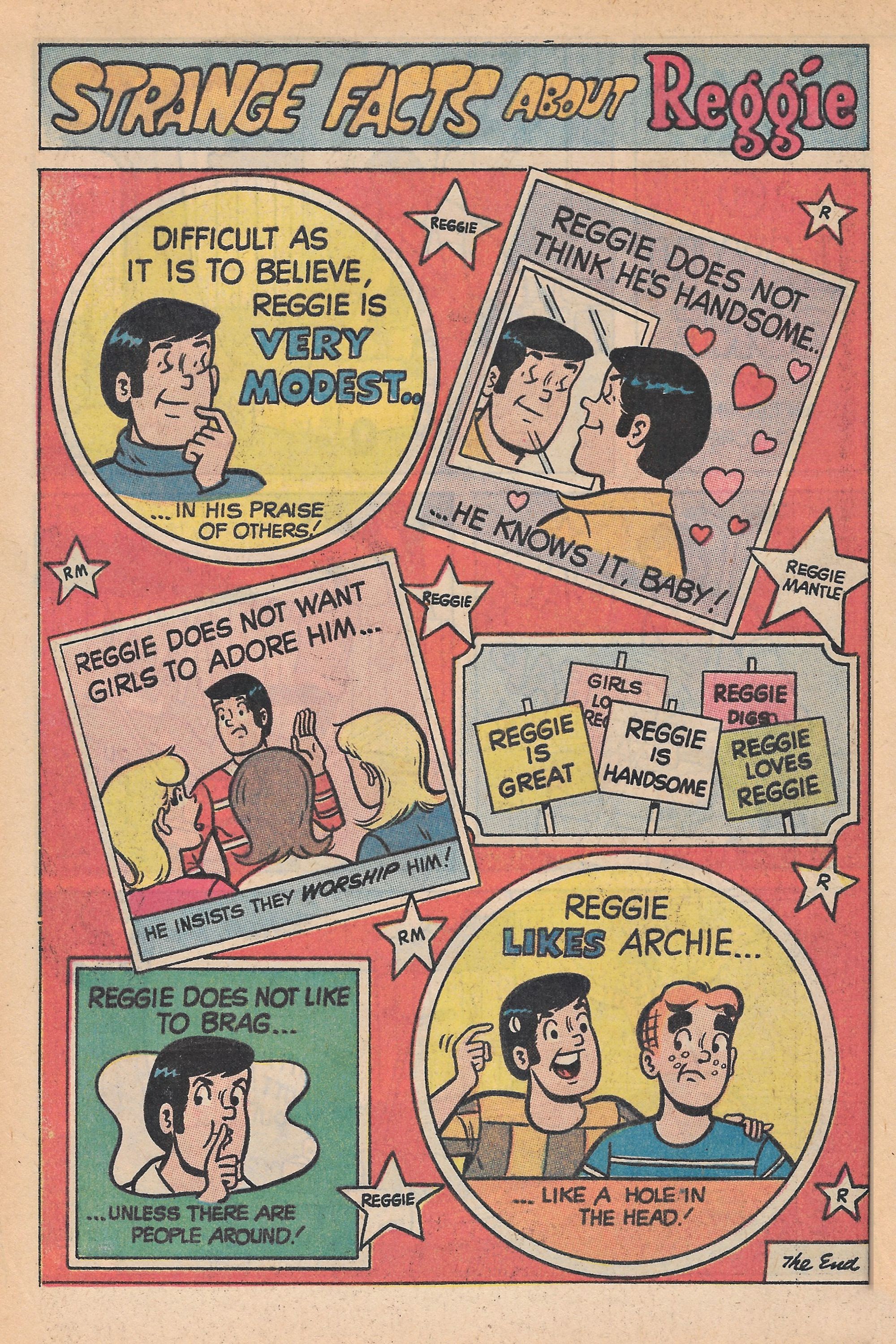 Read online Reggie's Wise Guy Jokes comic -  Issue #11 - 30