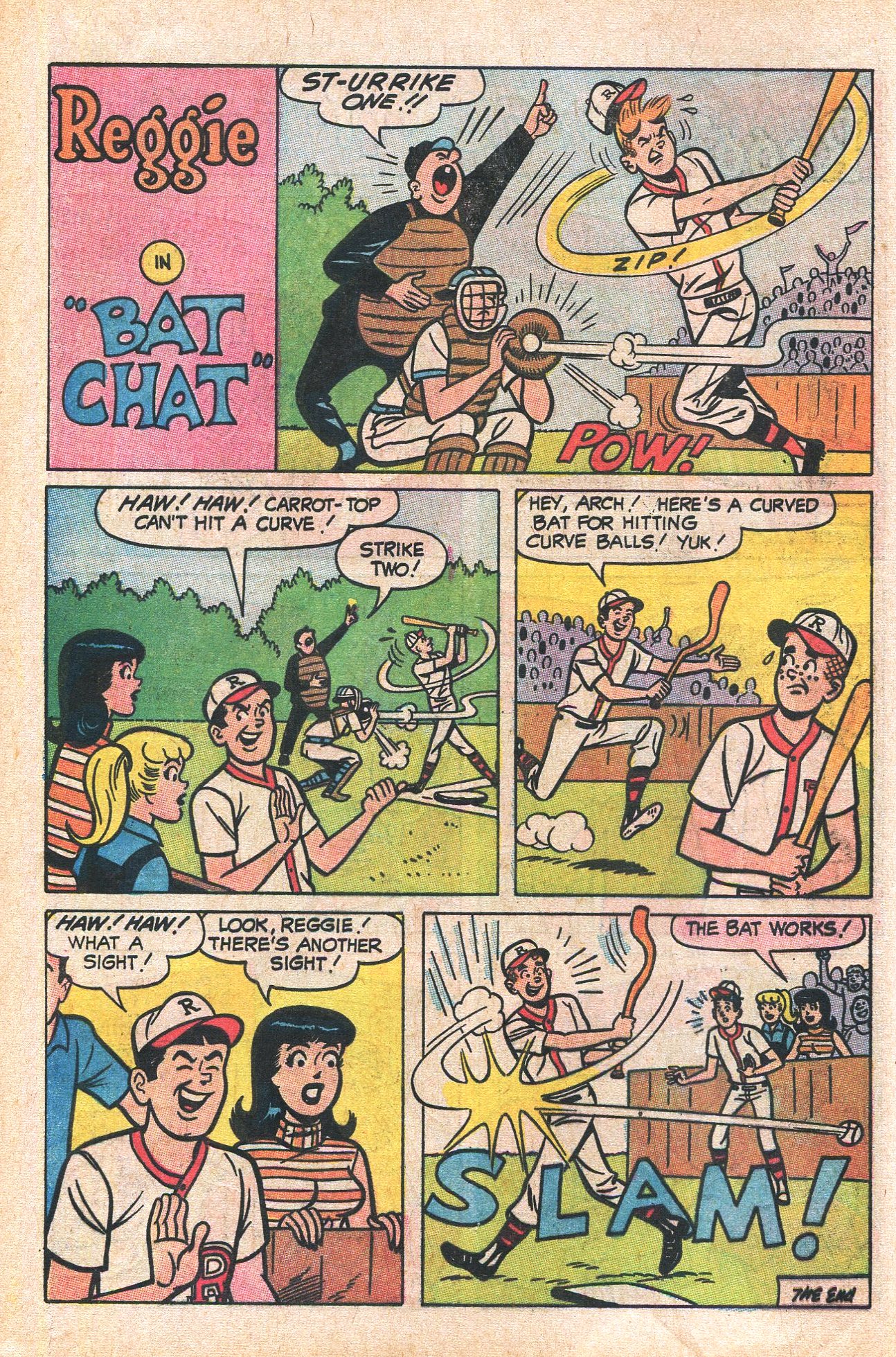 Read online Reggie's Wise Guy Jokes comic -  Issue #7 - 52