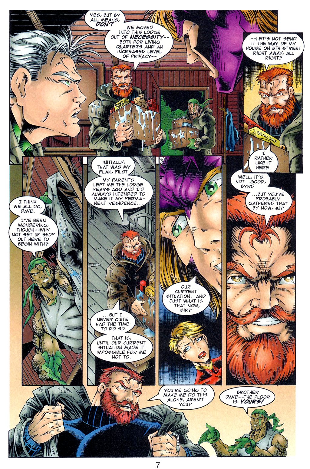Read online NewMen comic -  Issue #11 - 8