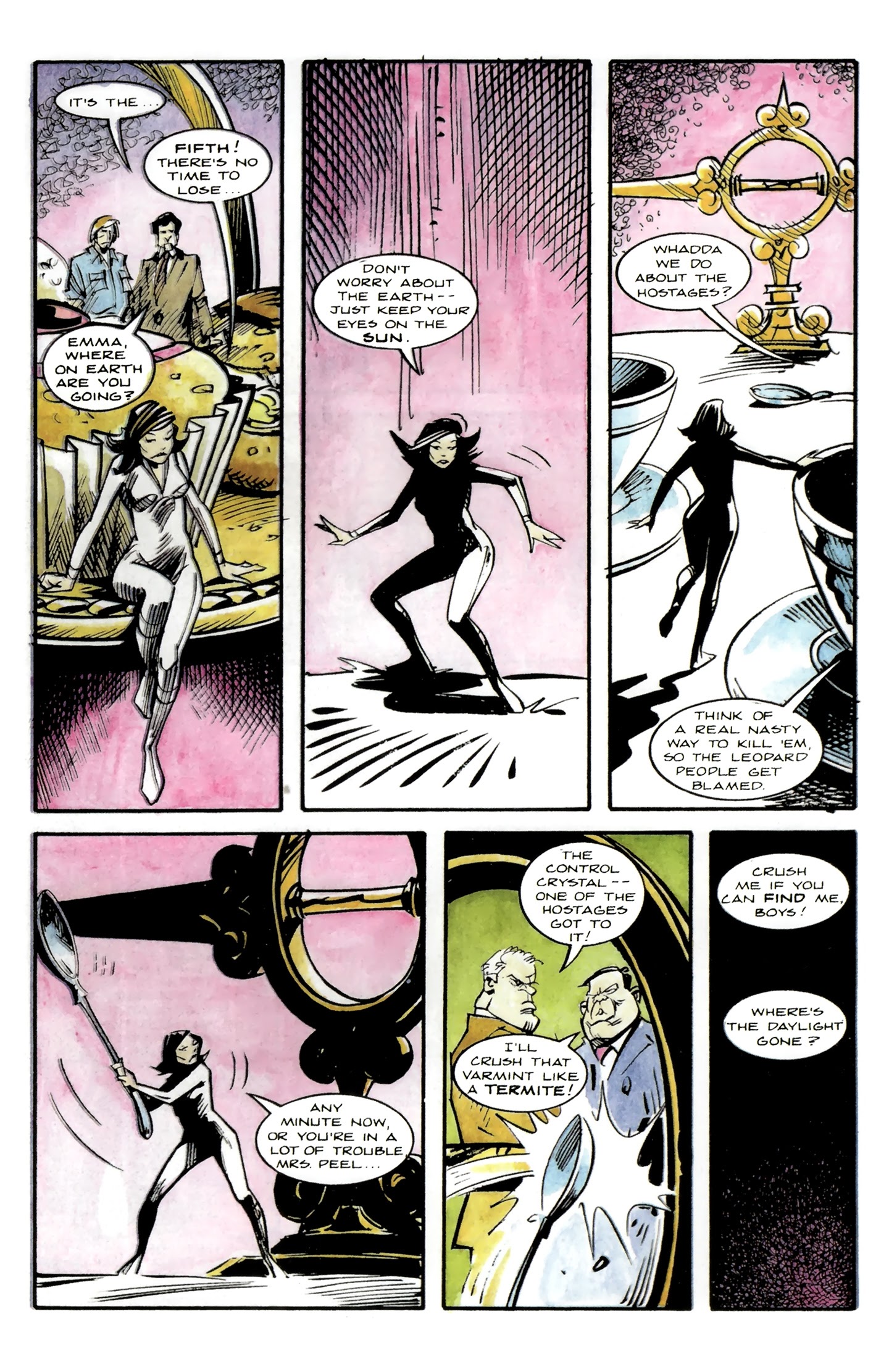 Read online Steed and Mrs. Peel (2012) comic -  Issue #6 - 21