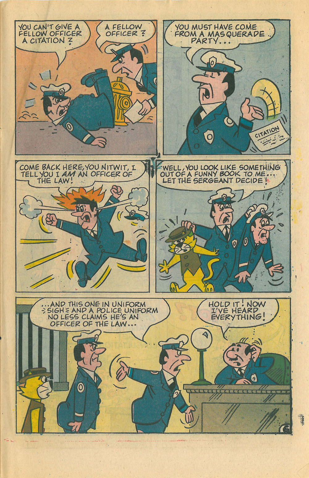 Read online Top Cat (1970) comic -  Issue #20 - 27