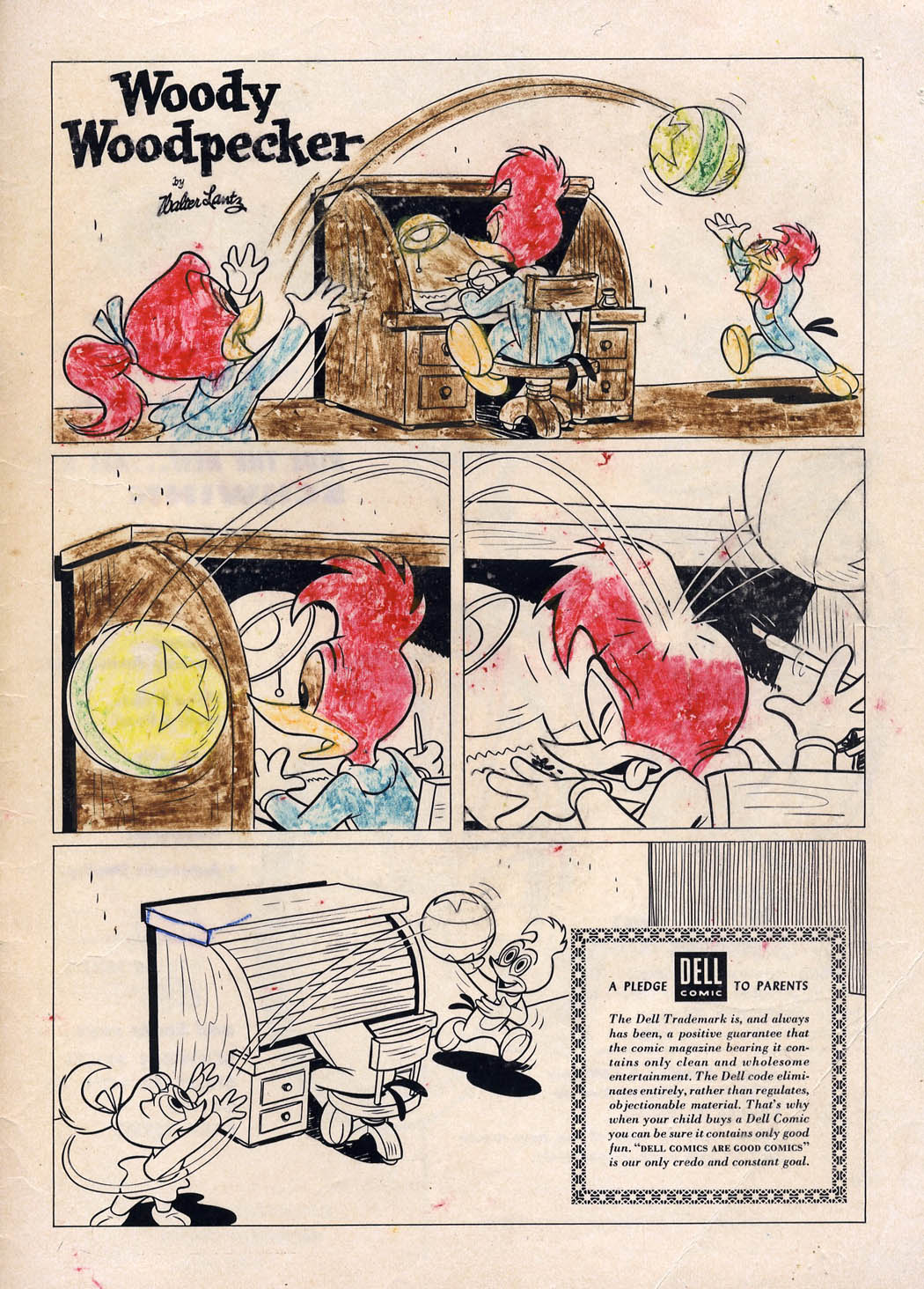 Read online Walter Lantz Woody Woodpecker (1952) comic -  Issue #46 - 35