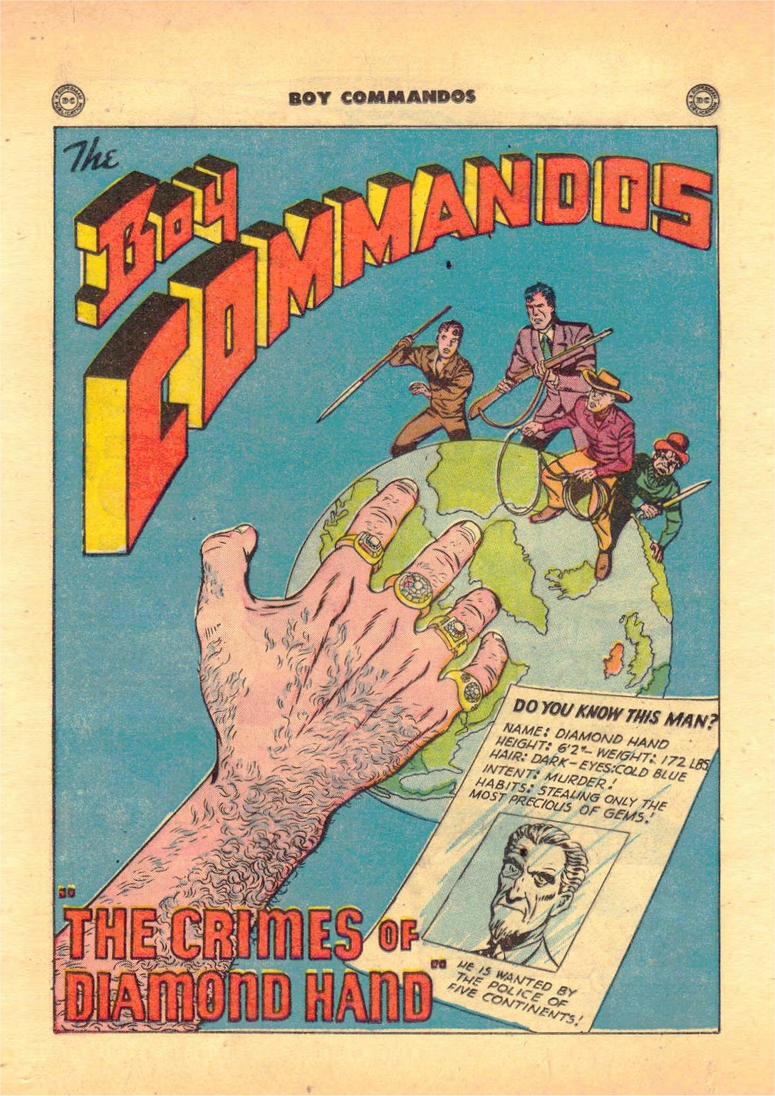 Read online Boy Commandos comic -  Issue #27 - 16