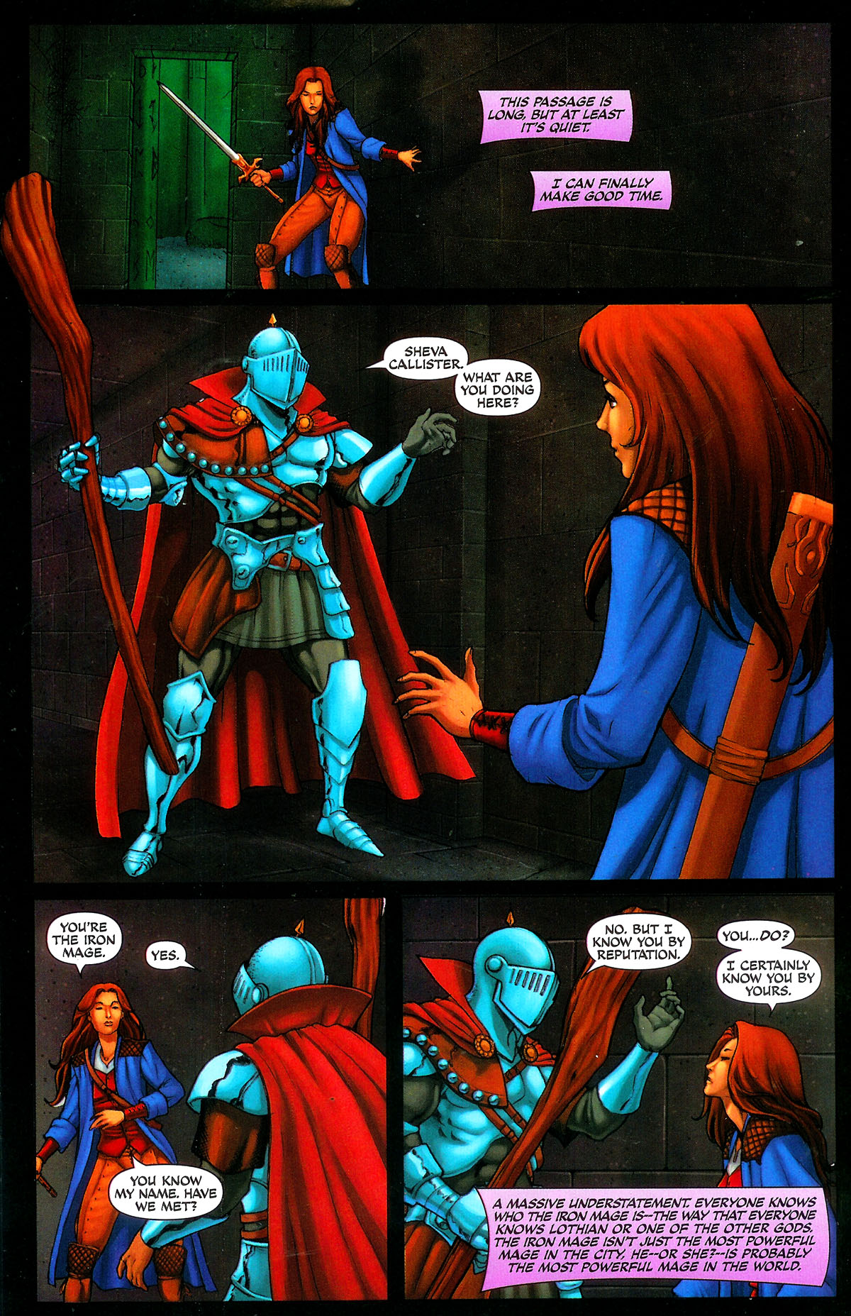 Read online Ptolus: City by the Spire comic -  Issue #4 - 14