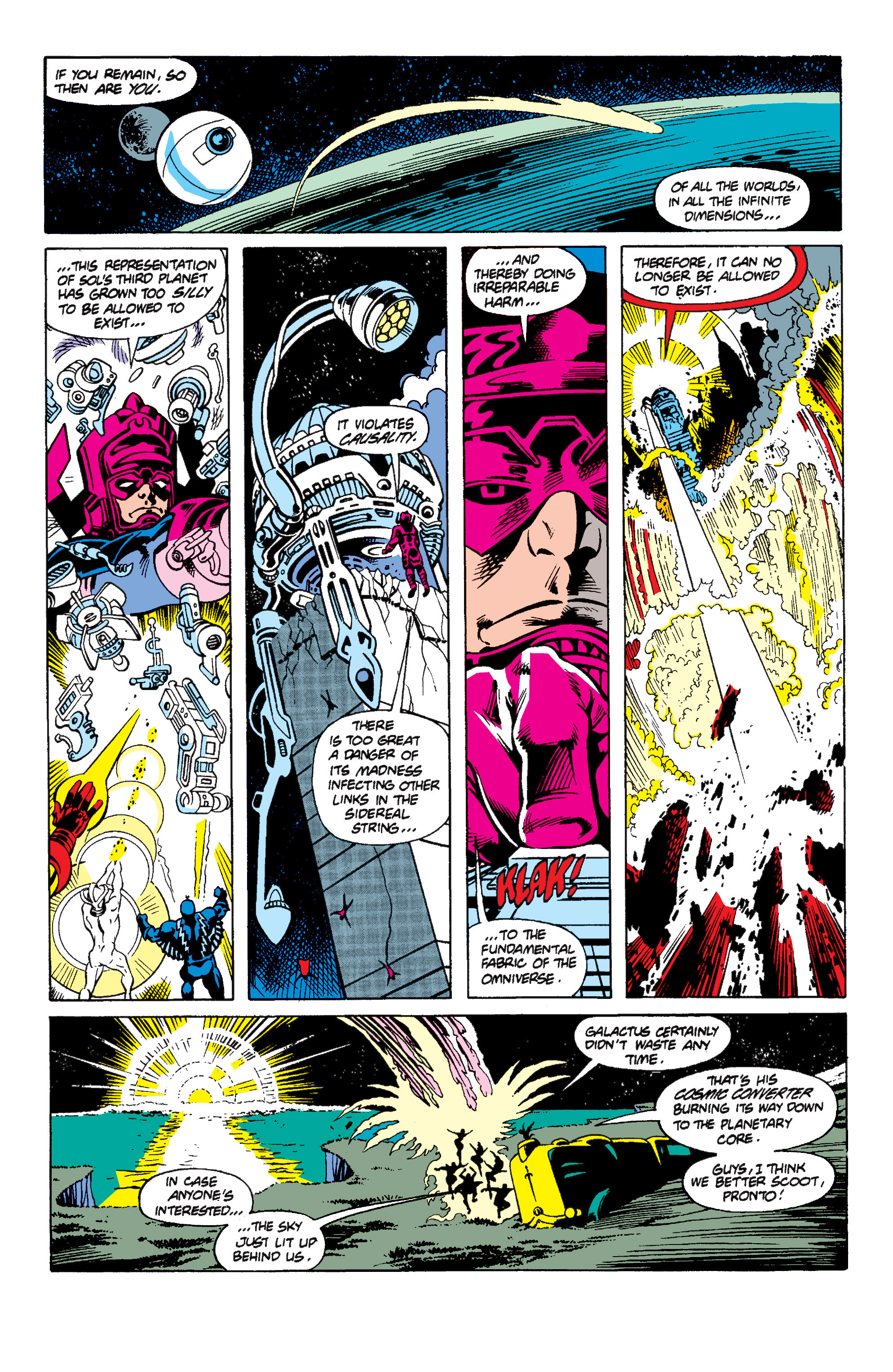 Read online Excalibur (1988) comic -  Issue #14 - 23