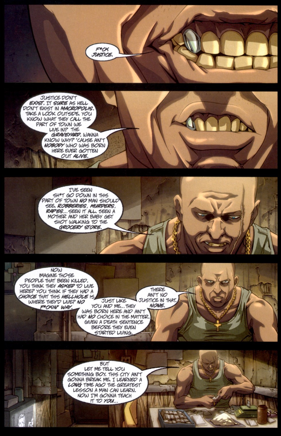 Read online Darkminds: Macropolis comic -  Issue #3 - 3