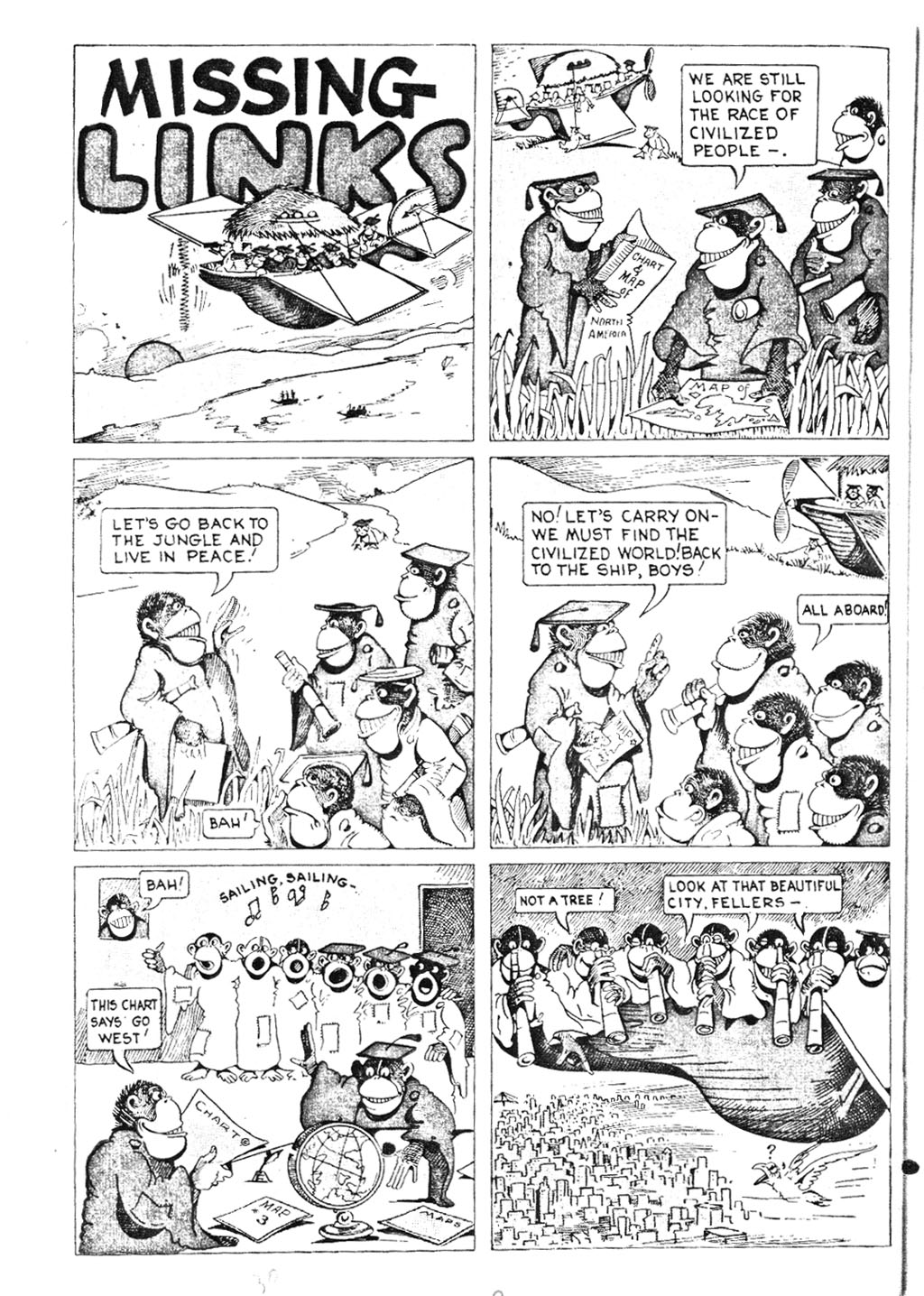 Read online Funny Pages comic -  Issue #33 - 31