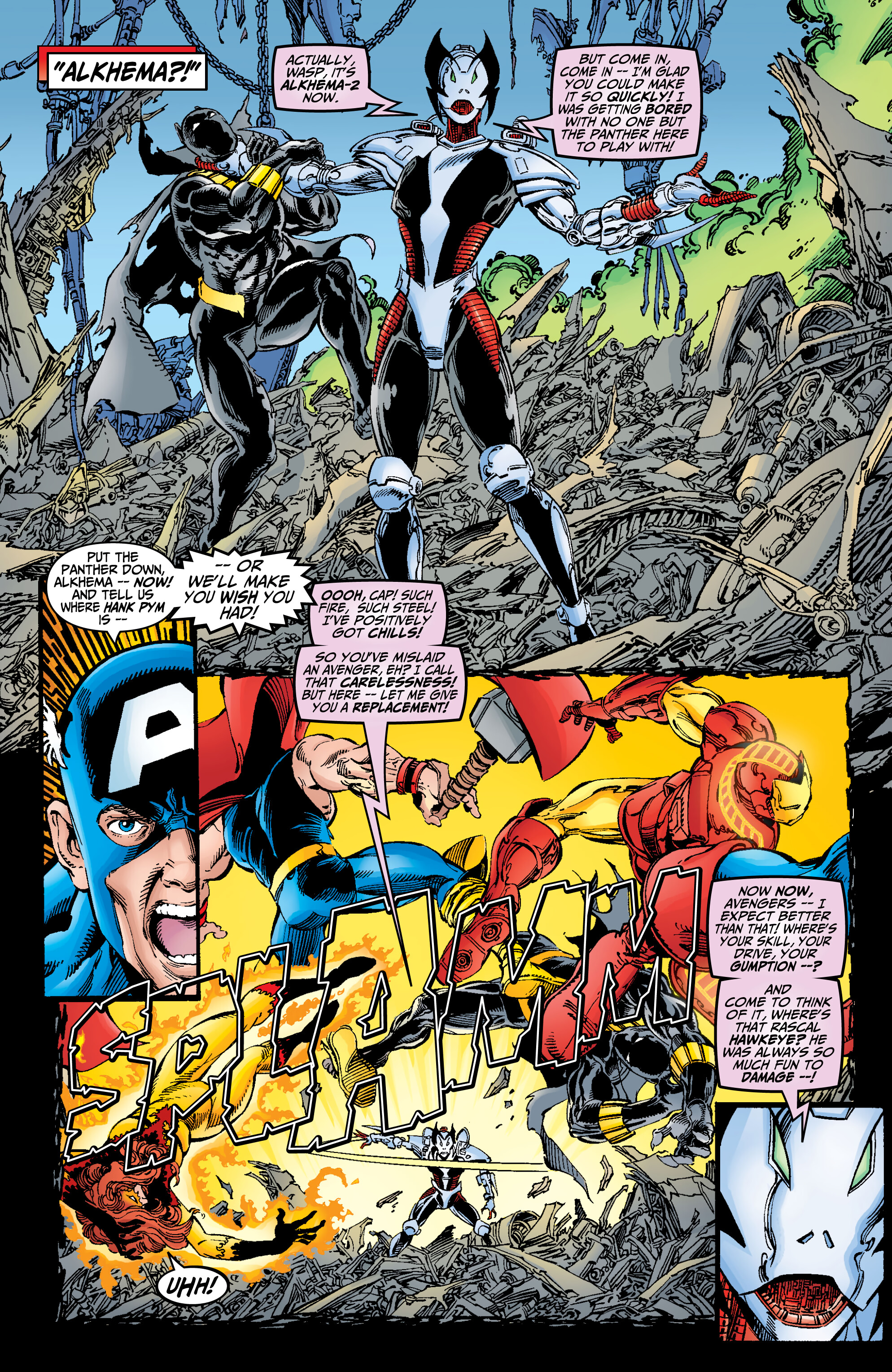Read online Avengers By Kurt Busiek & George Perez Omnibus comic -  Issue # TPB (Part 10) - 17
