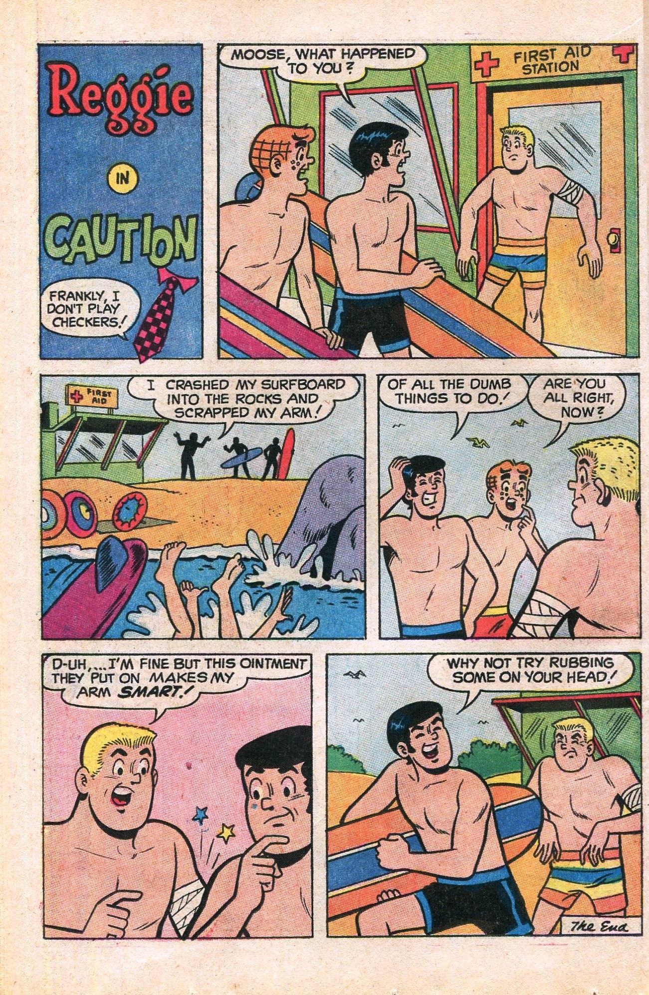 Read online Reggie's Wise Guy Jokes comic -  Issue #9 - 10