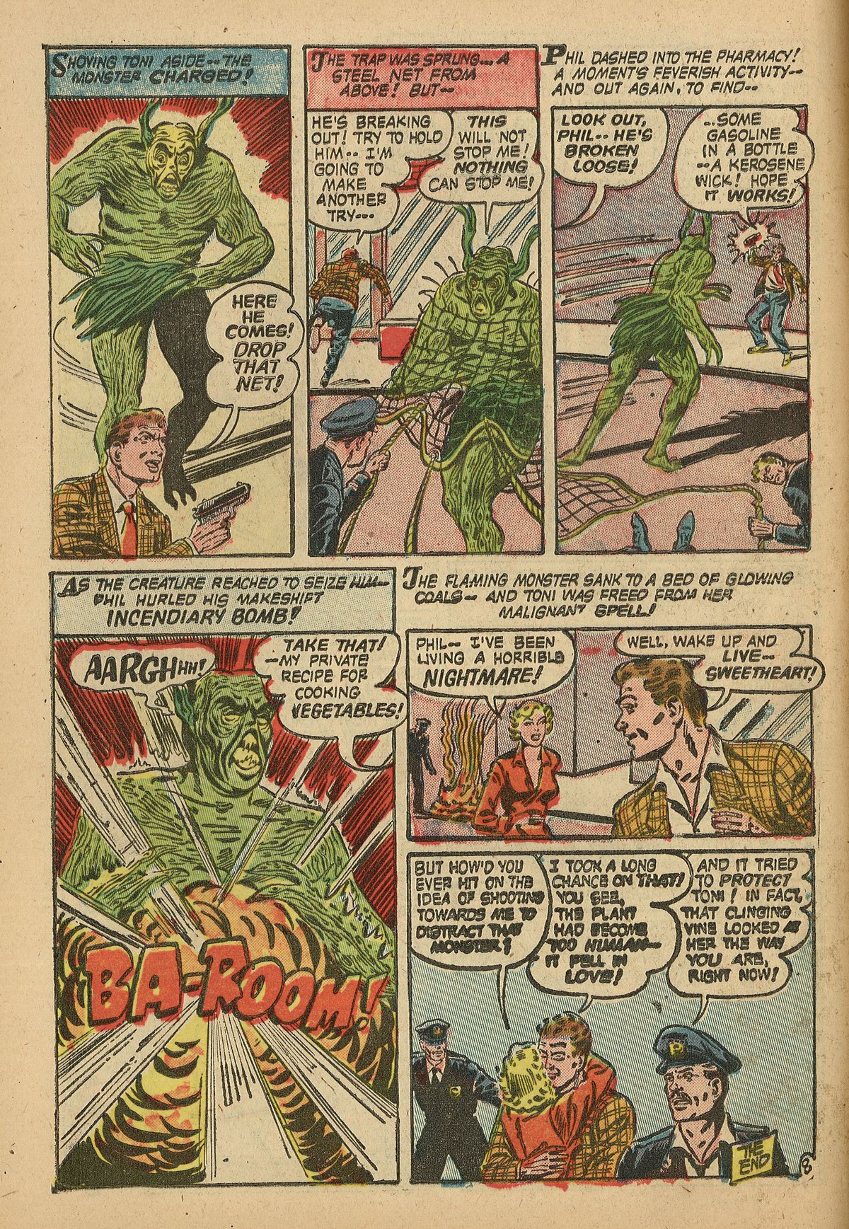 Read online Adventures Into The Unknown comic -  Issue #38 - 10