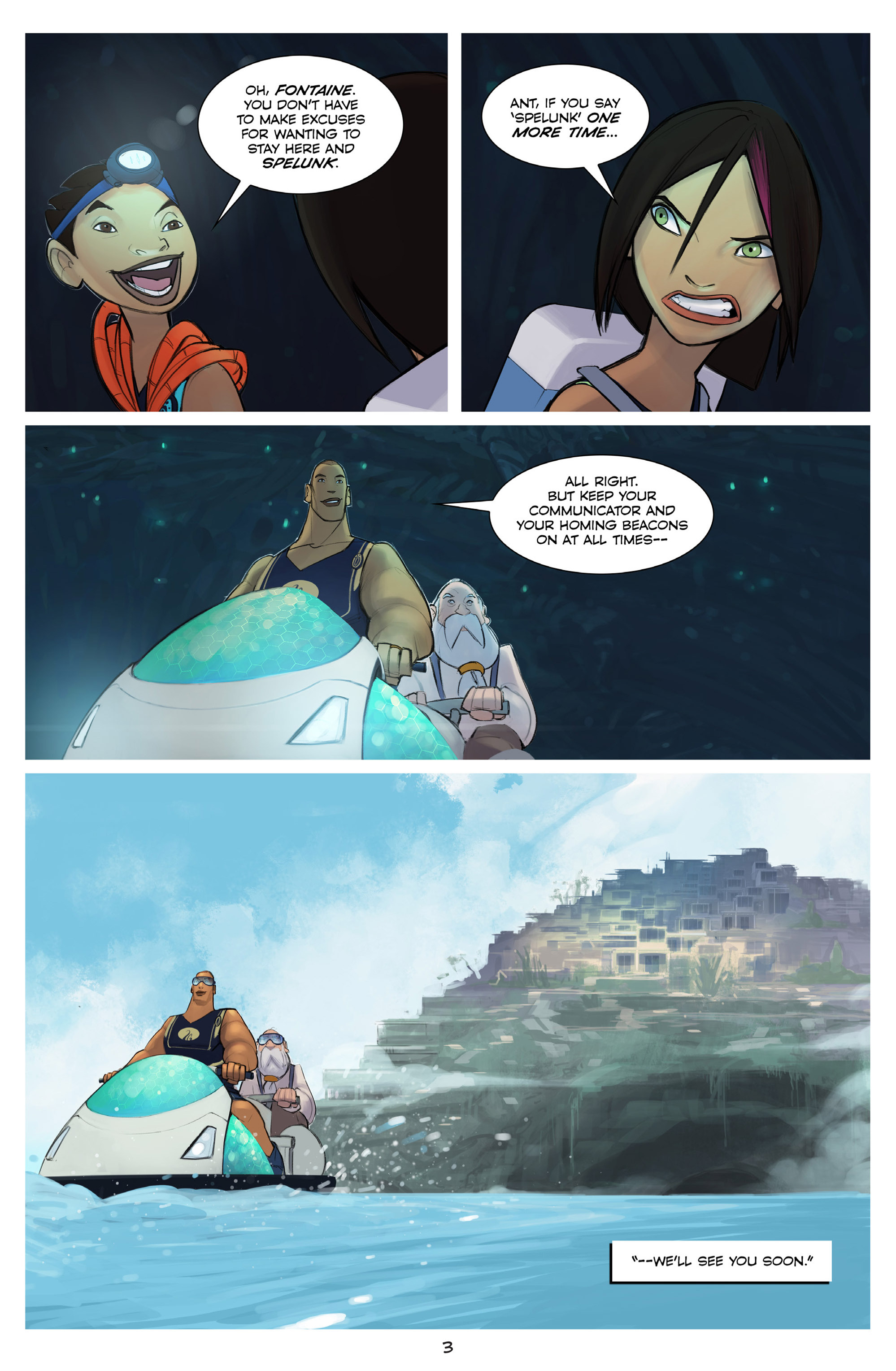 Read online The Deep: The Vanishing Island comic -  Issue #2 - 5