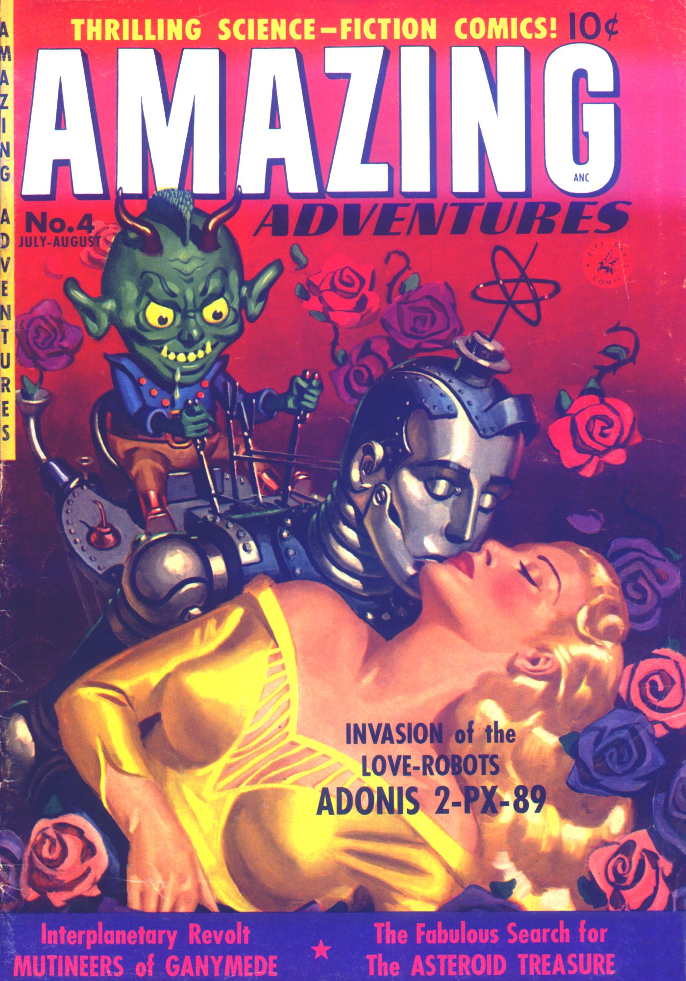 Read online Amazing Adventures (1950) comic -  Issue #4 - 1