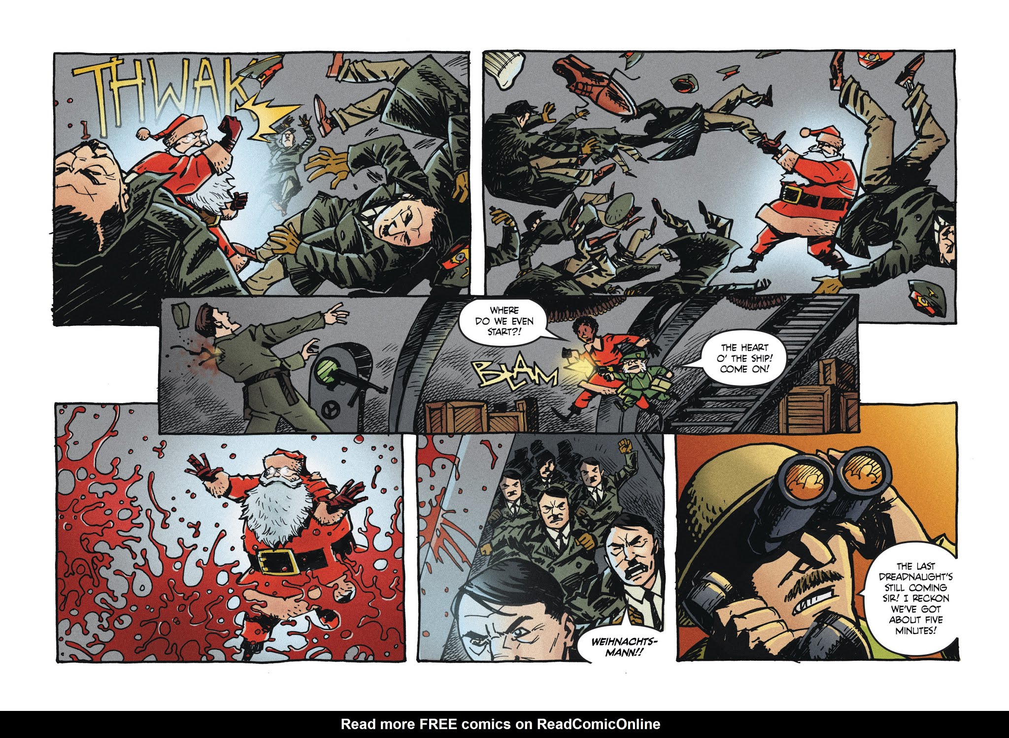 Read online Santa Claus vs. The Nazis comic -  Issue # TPB - 90