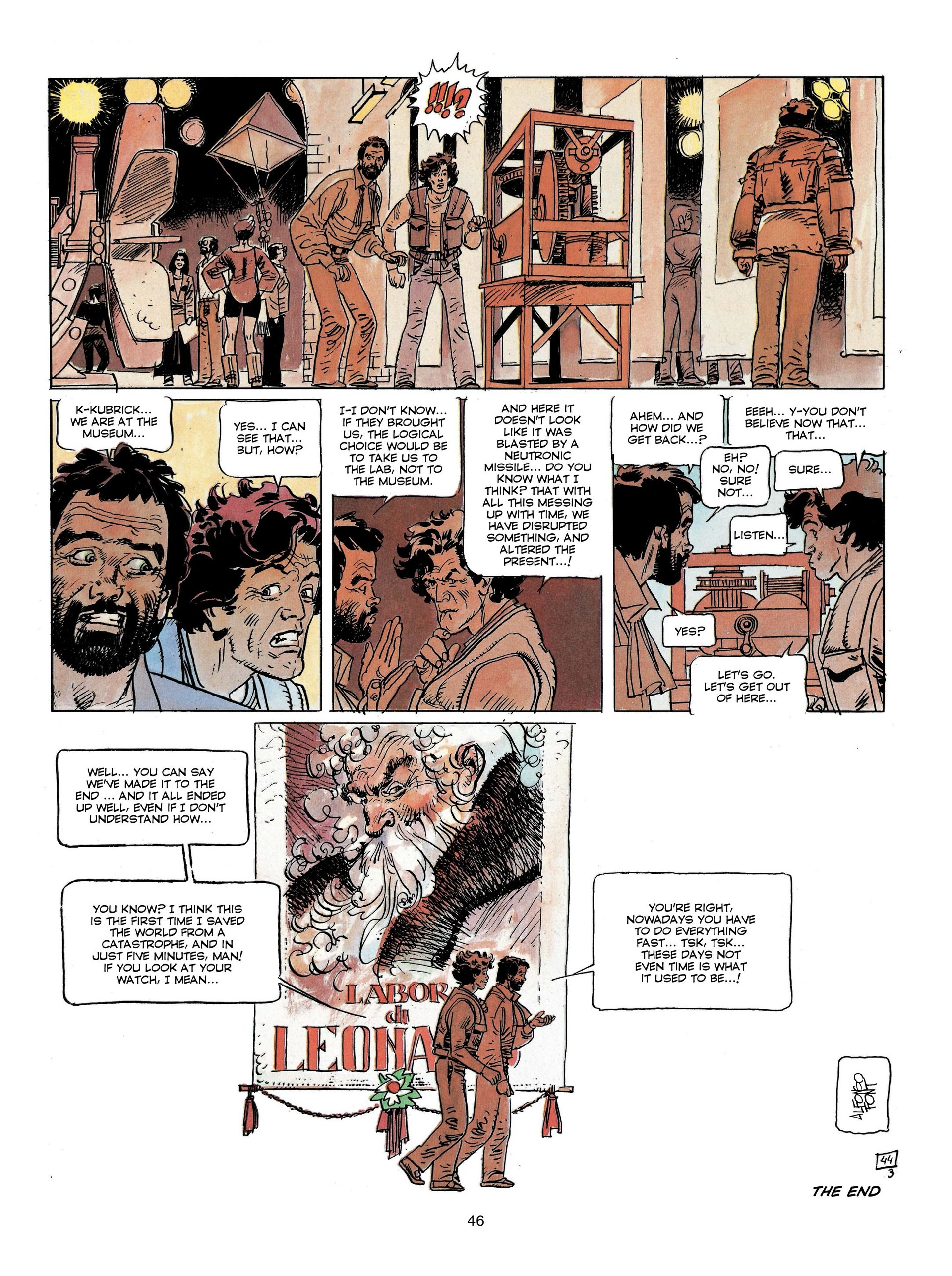 Read online Clarke and Kubrick comic -  Issue #3 - 47