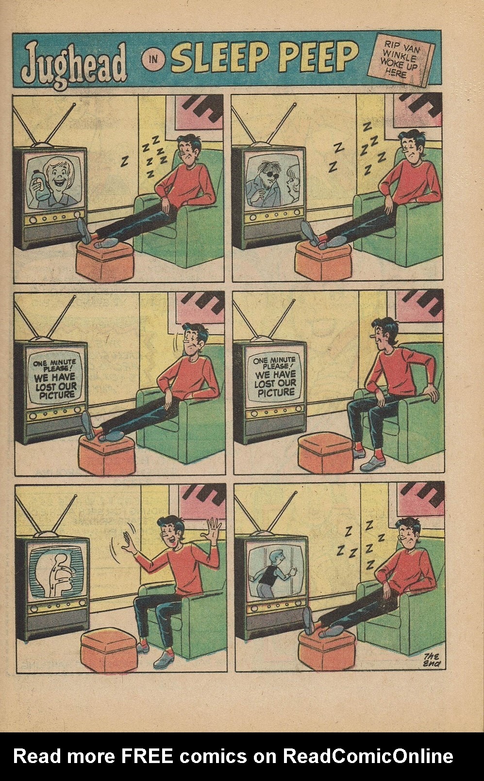 Read online Jughead's Jokes comic -  Issue #30 - 32