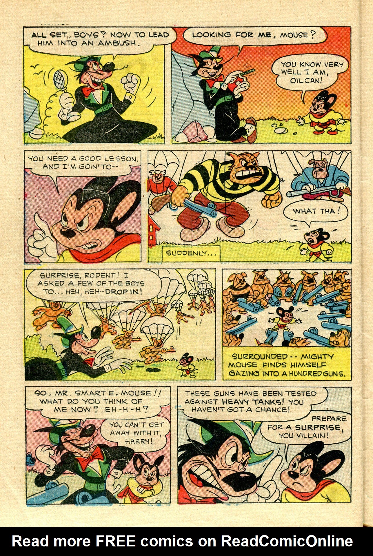 Read online Paul Terry's Mighty Mouse Comics comic -  Issue #22 - 40