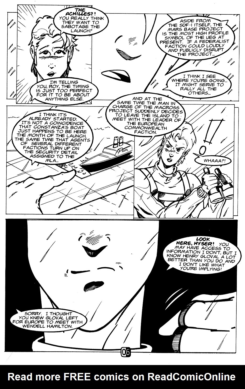 Read online Robotech: Return to Macross comic -  Issue #34 - 8