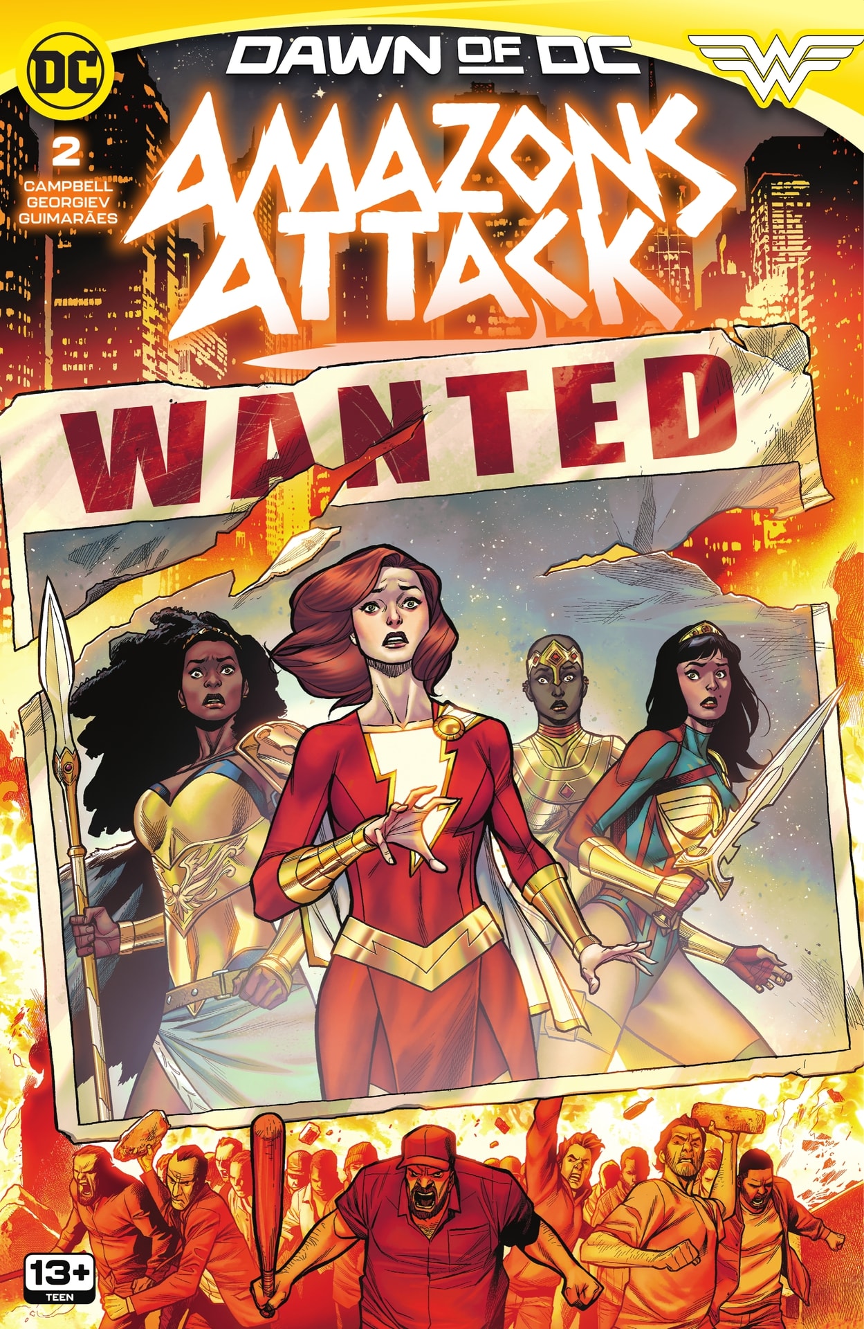 Read online Amazons Attack (2023) comic -  Issue #2 - 1