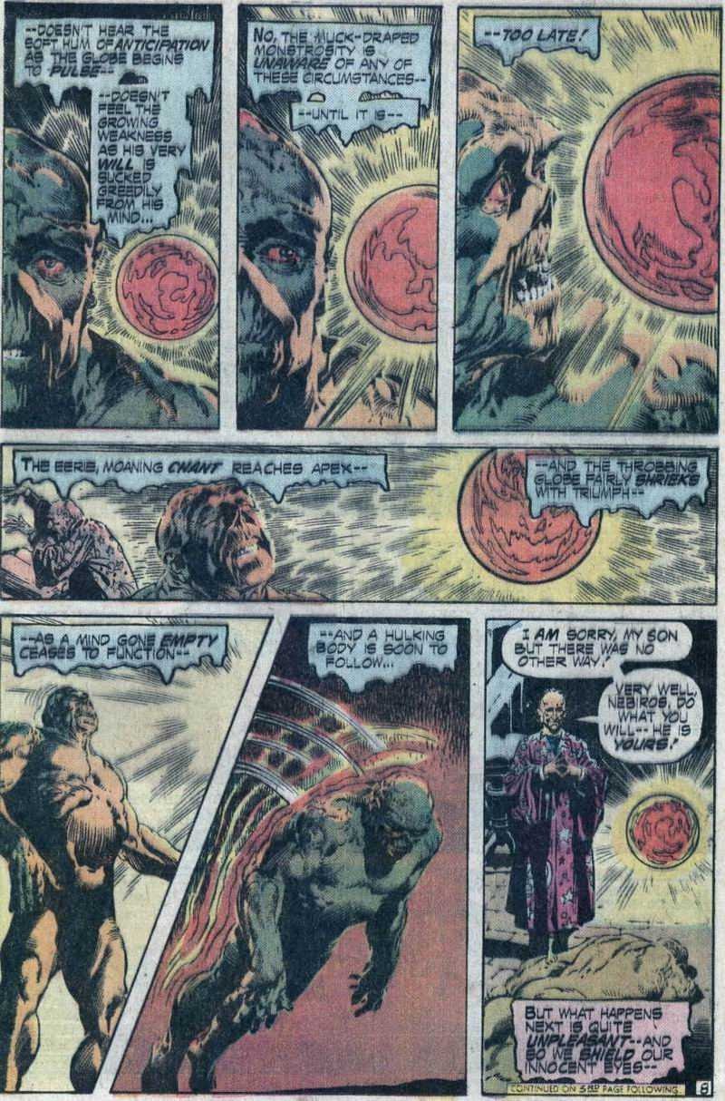 Read online Swamp Thing (1972) comic -  Issue #15 - 9