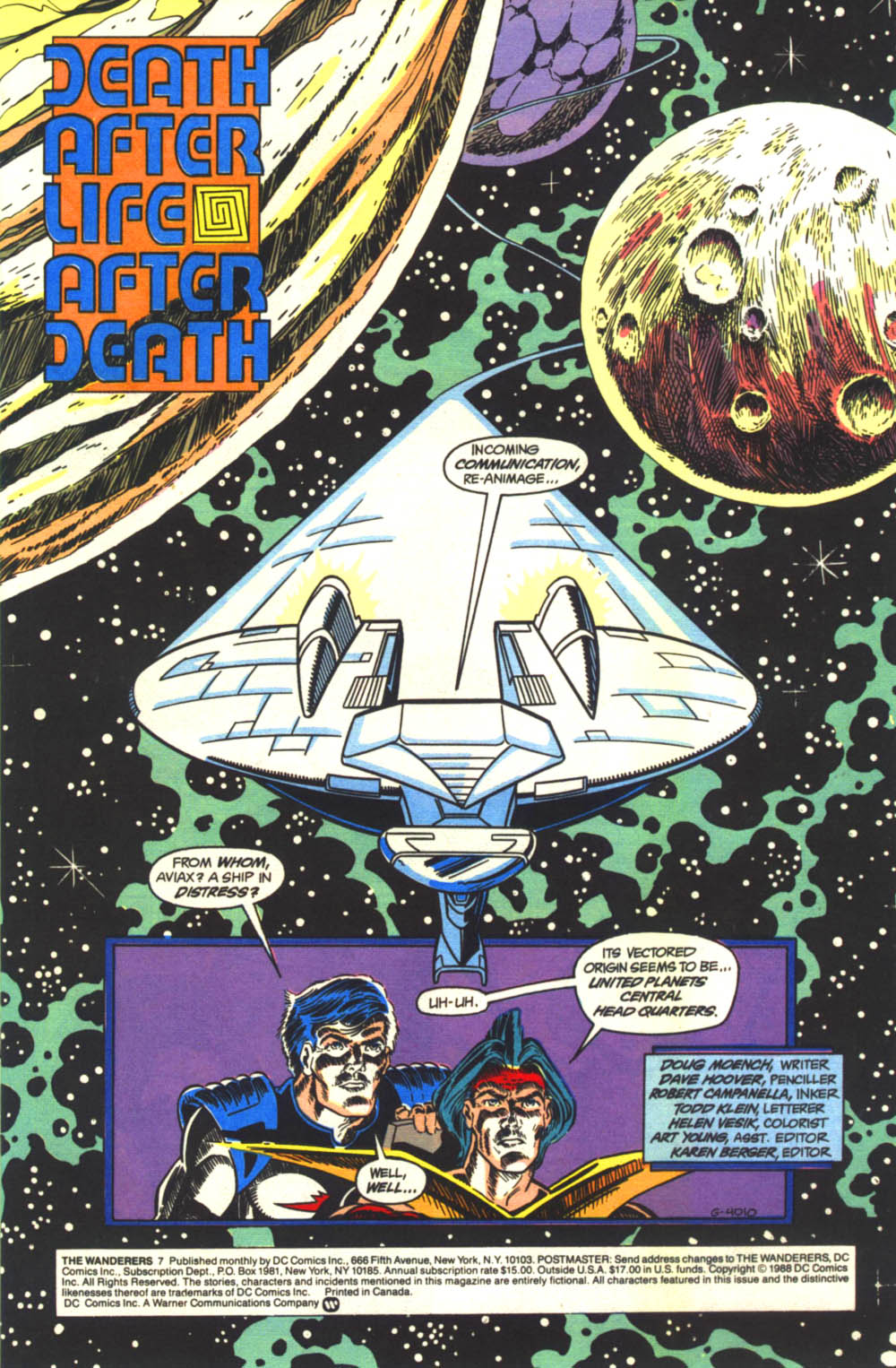 Read online The Wanderers comic -  Issue #7 - 3
