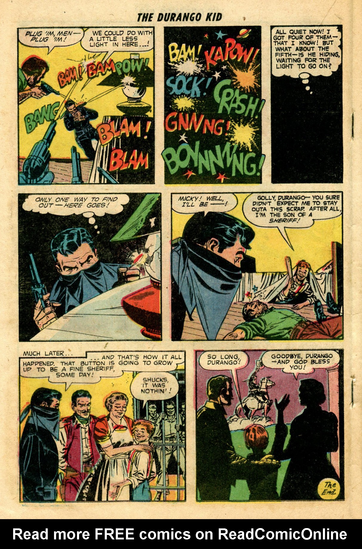 Read online Charles Starrett as The Durango Kid comic -  Issue #18 - 18