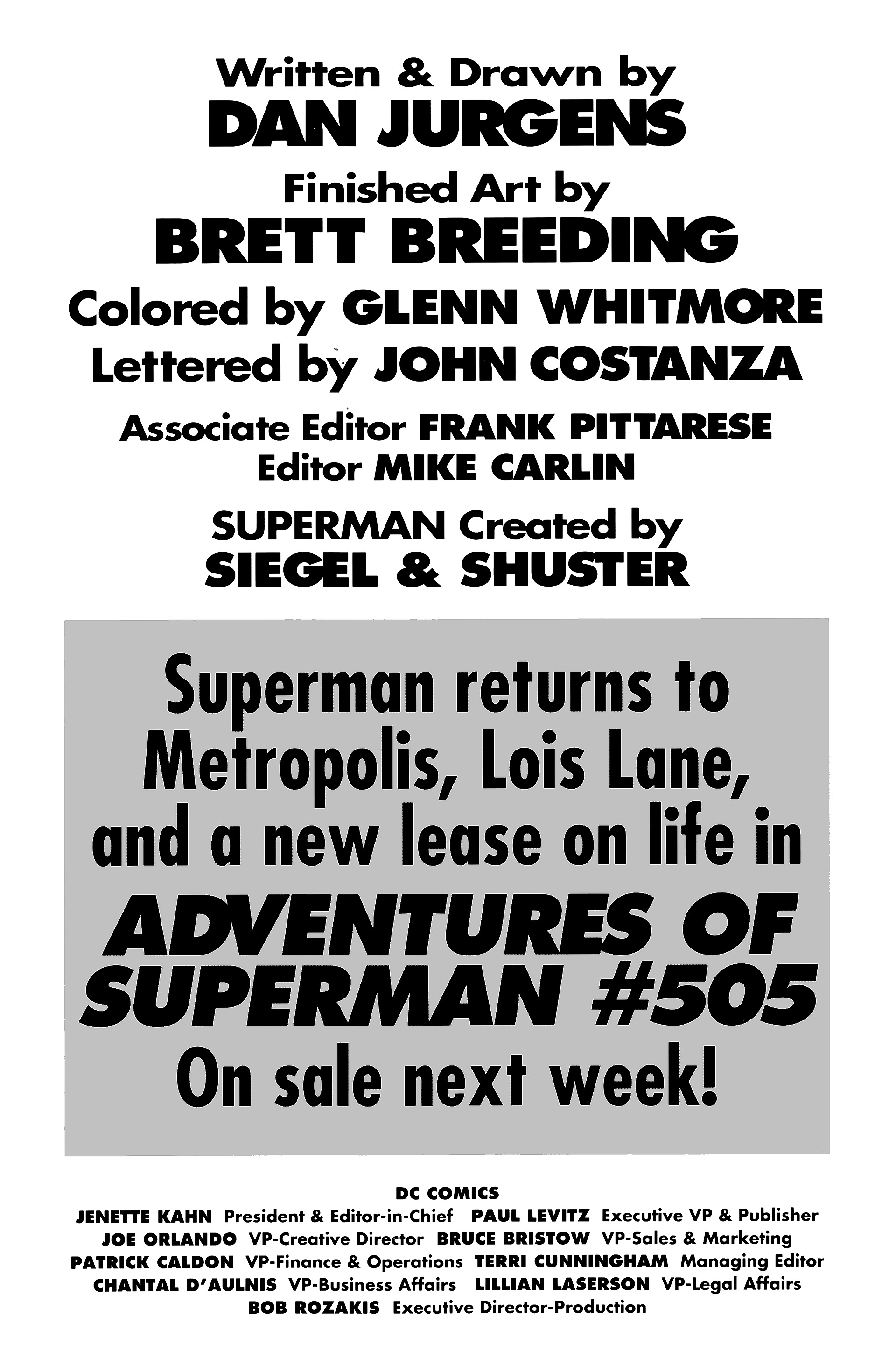 Read online Superman (1987) comic -  Issue #82 - 34