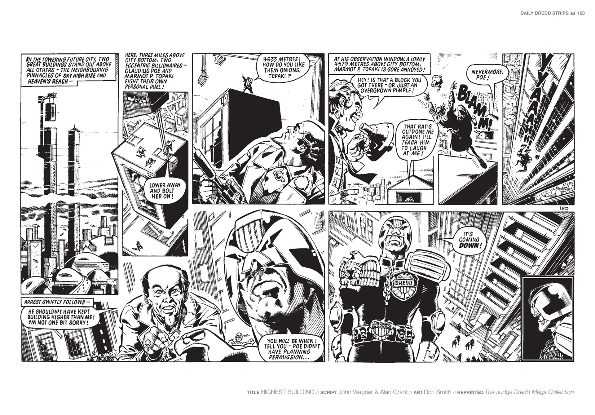Read online Judge Dredd: The Daily Dredds comic -  Issue # TPB 1 - 126
