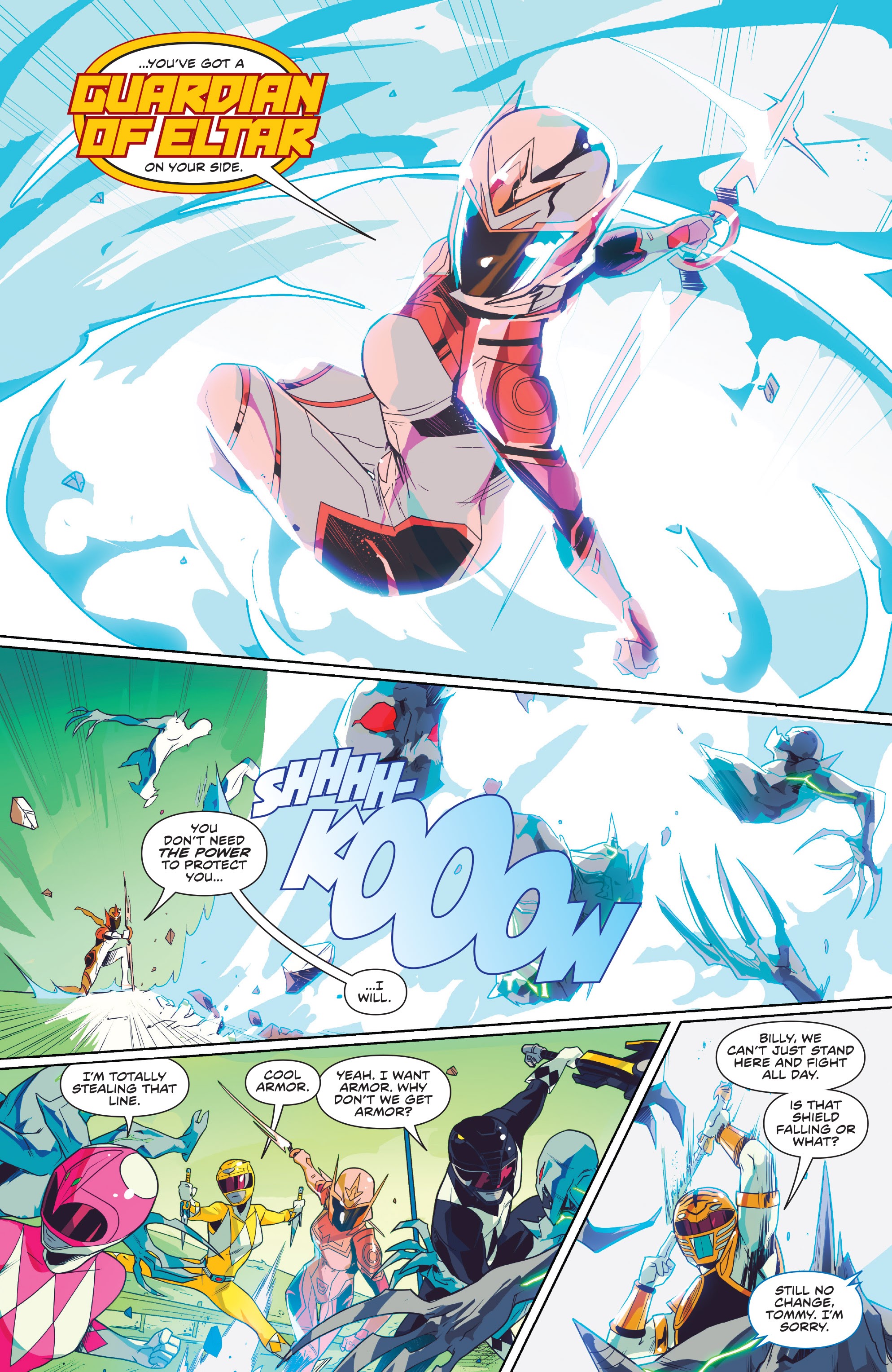 Read online Mighty Morphin comic -  Issue #6 - 20