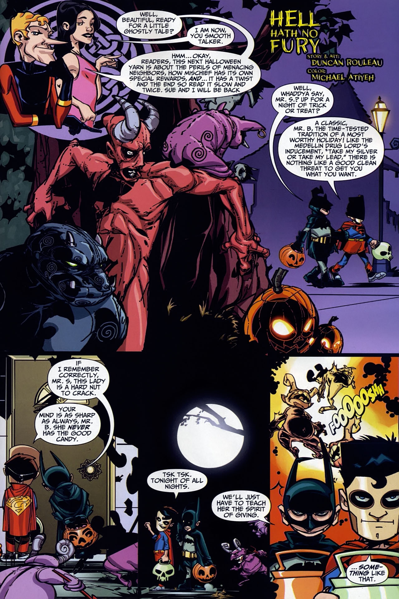 Read online DCU Halloween Special (2008) comic -  Issue # Full - 43