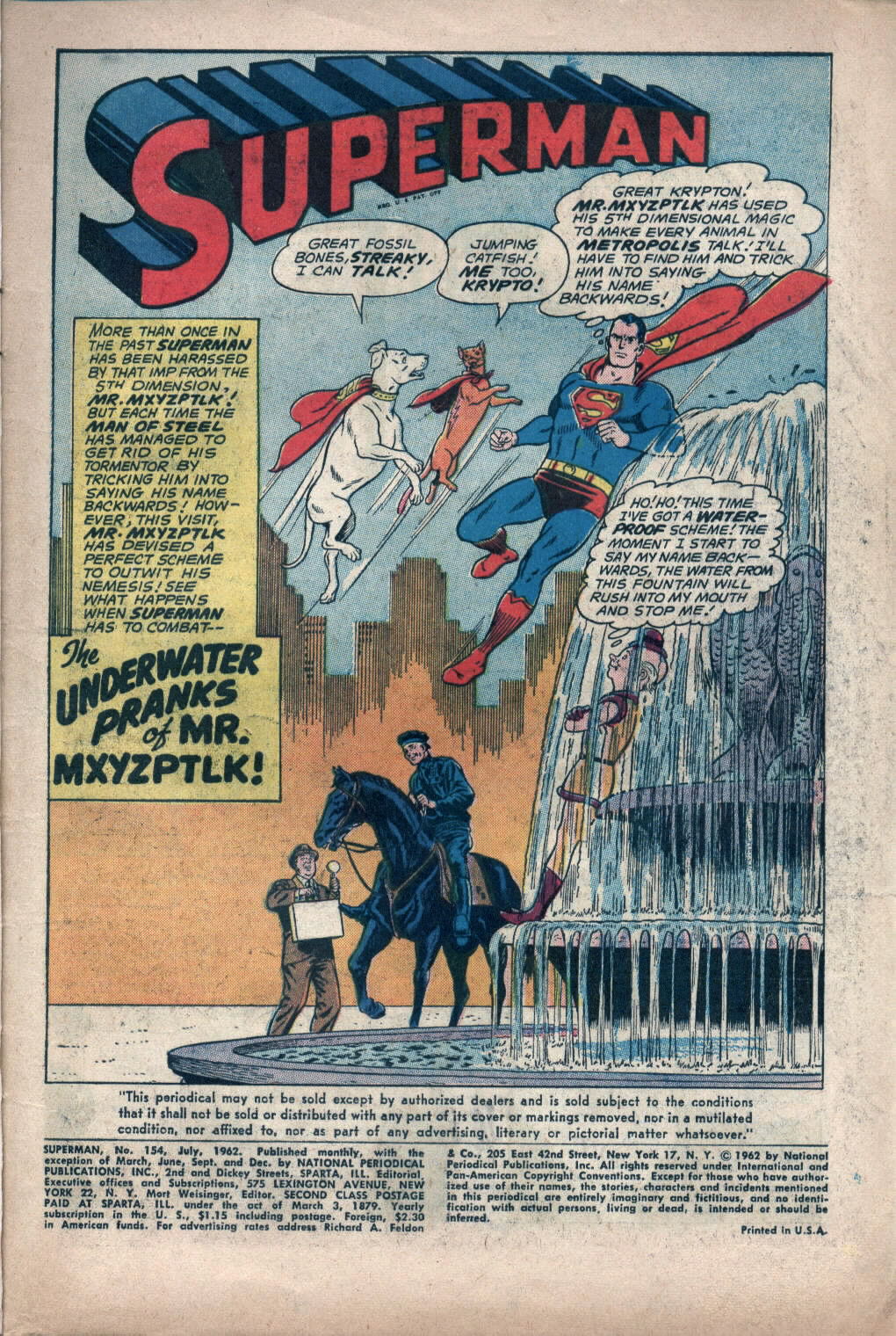 Read online Superman (1939) comic -  Issue #154 - 3
