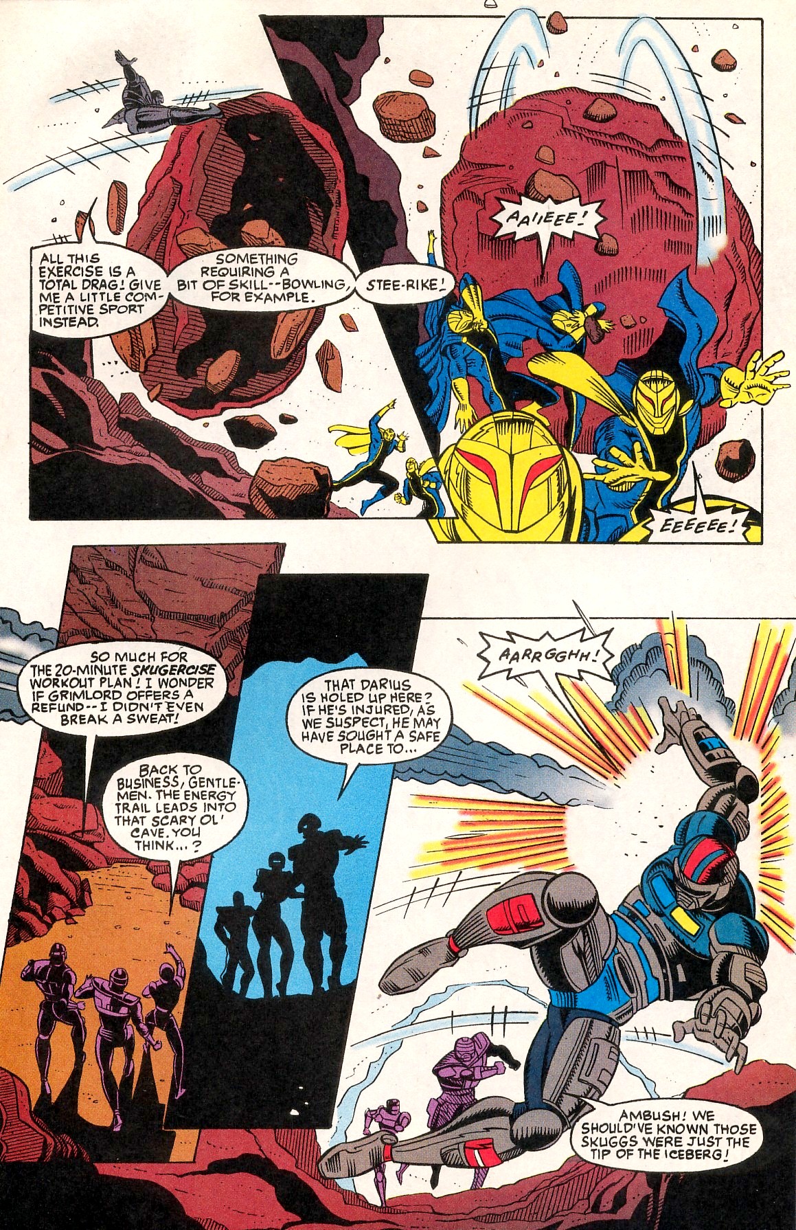 Read online Mighty Morphin Power Rangers: Ninja Rangers/VR Troopers comic -  Issue #3 - 31